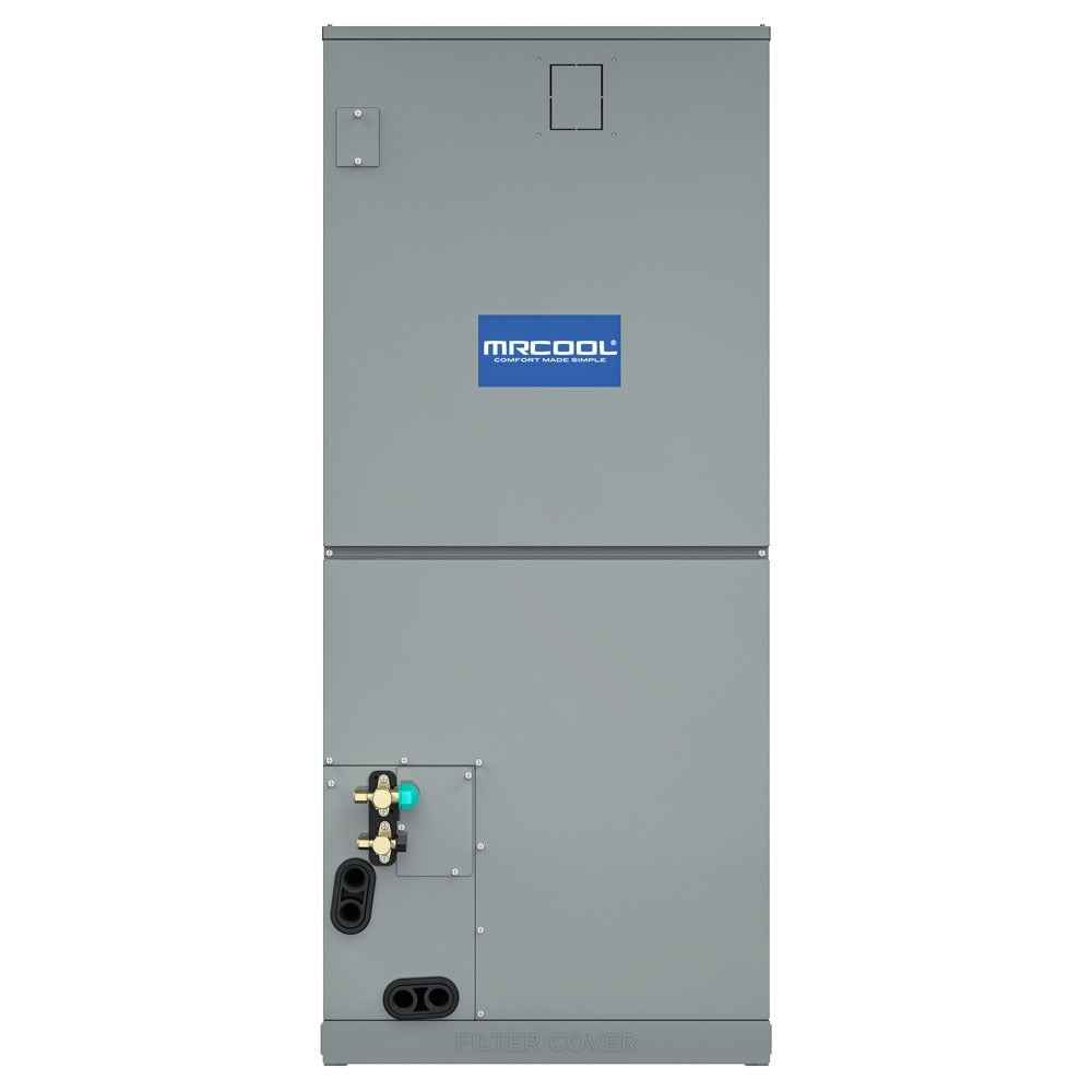 MRCOOL 36K BTU Hyper Heat Central Ducted Complete System - Air Handler and Heat Pump Condenser - 16 SEER2,  CENTRAL-36-HP-230A00