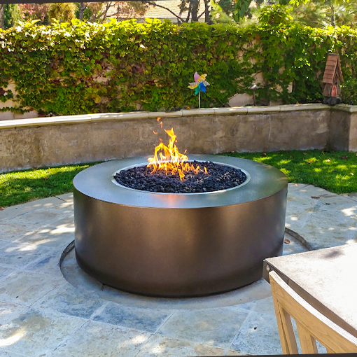 The Outdoor Plus Beverly Fire Pit - Powder Coated Collection