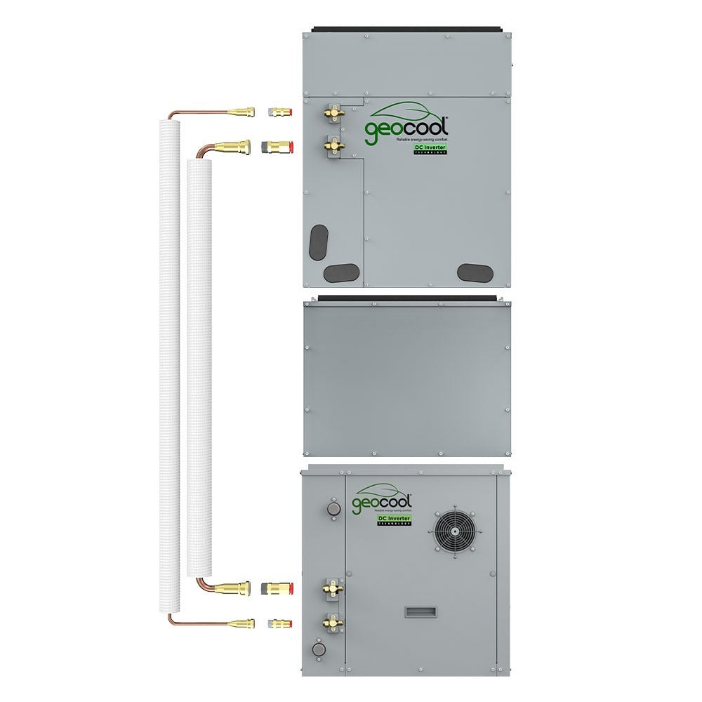 MrCool 5 Ton 71 EER2 GeoCool Geothermal Heat Pump Vertical Package Unit - Downflow w/ Top Return