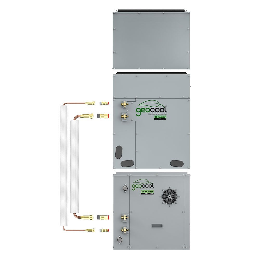 MrCool 5 Ton 71 EER2 GeoCool Geothermal Heat Pump Vertical Package Unit - Upflow w/ Bottom Return