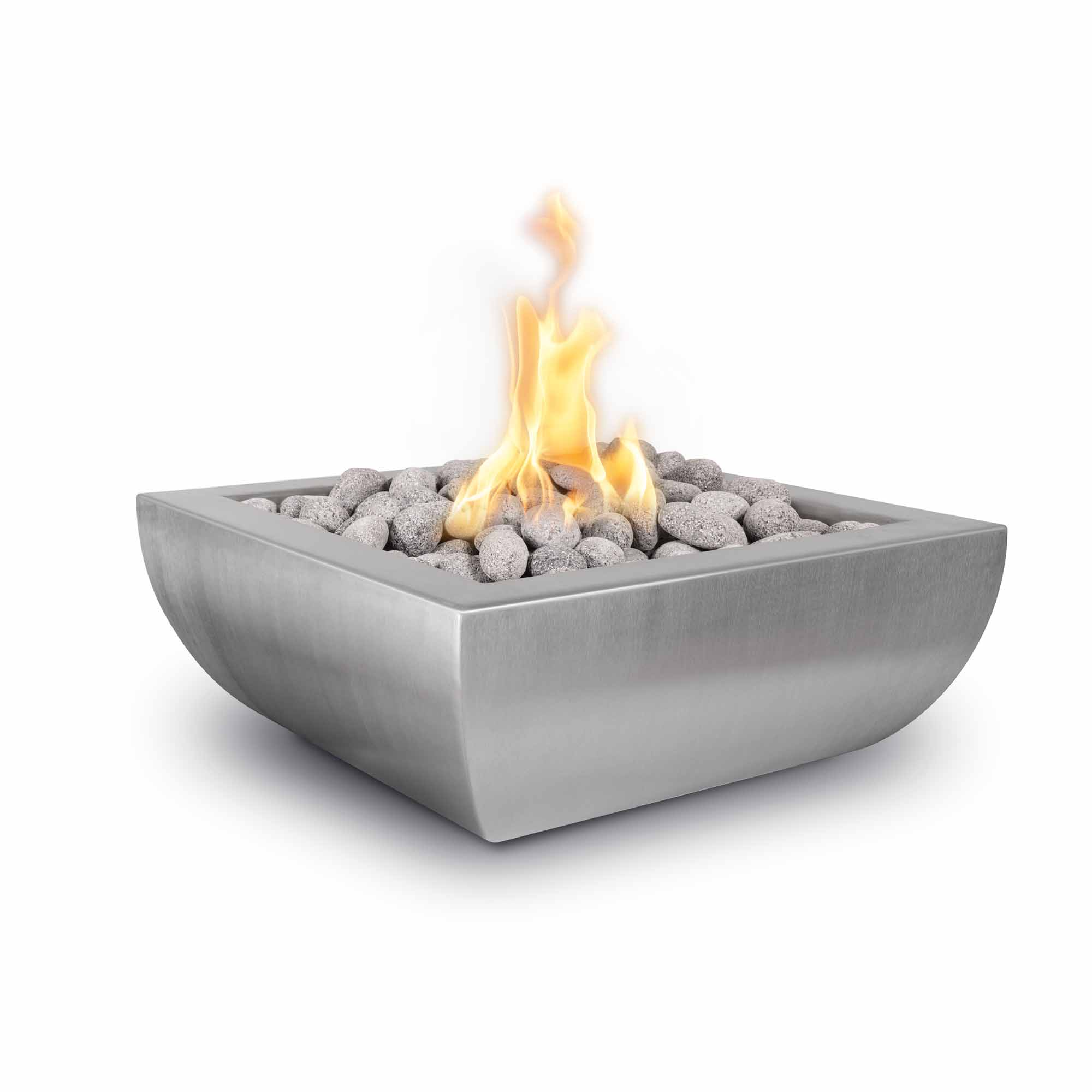 AVALON FIRE BOWL – HAMMERED PATINA & STAINLESS STEEL