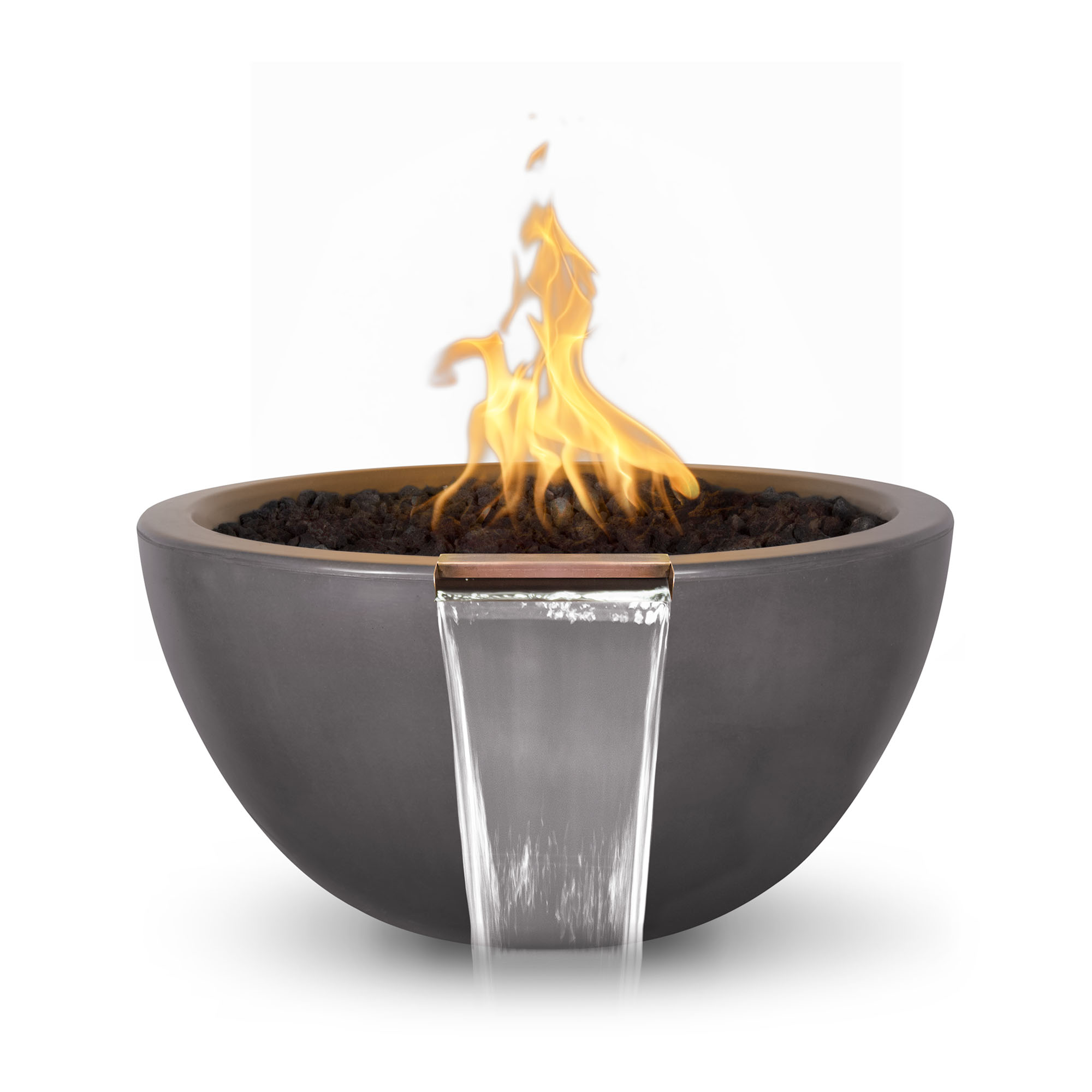 LUNA GFRC FIRE & WATER BOWL