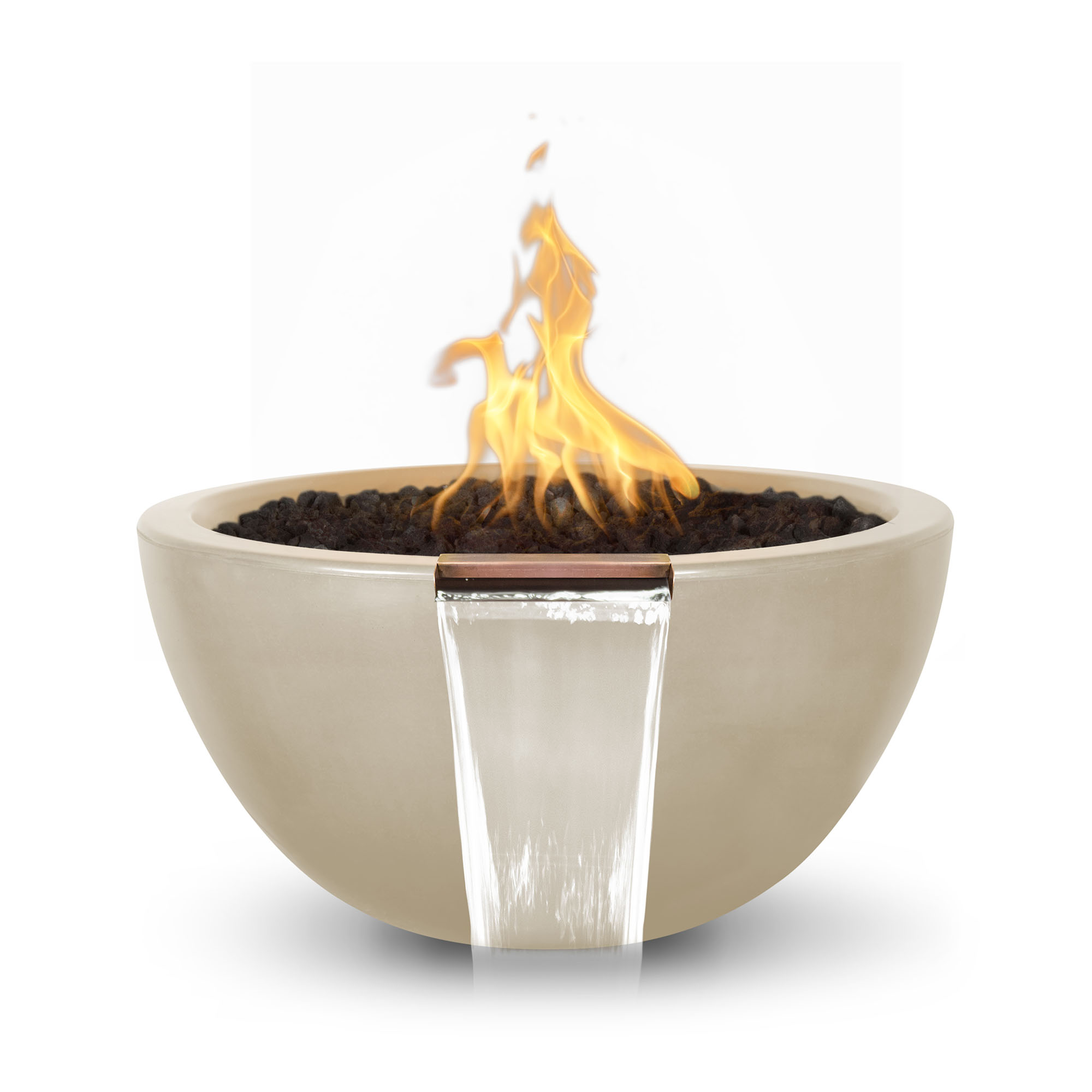 LUNA GFRC FIRE & WATER BOWL