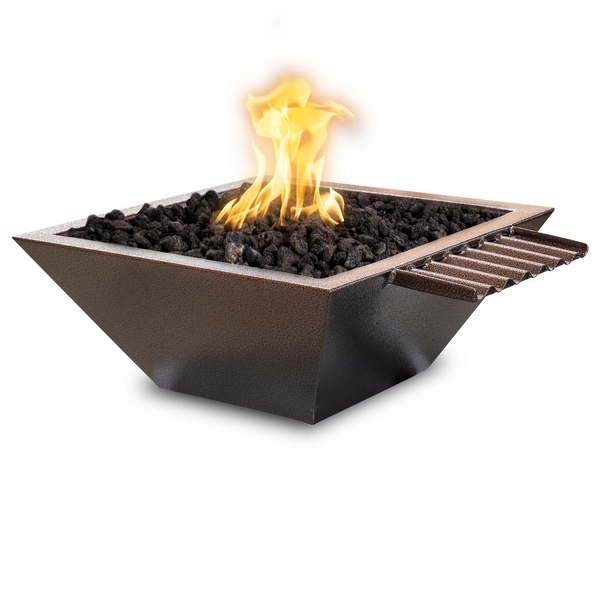 MAYA FIRE & WATER BOWL – WAVE SCUPPER METAL POWDER COAT