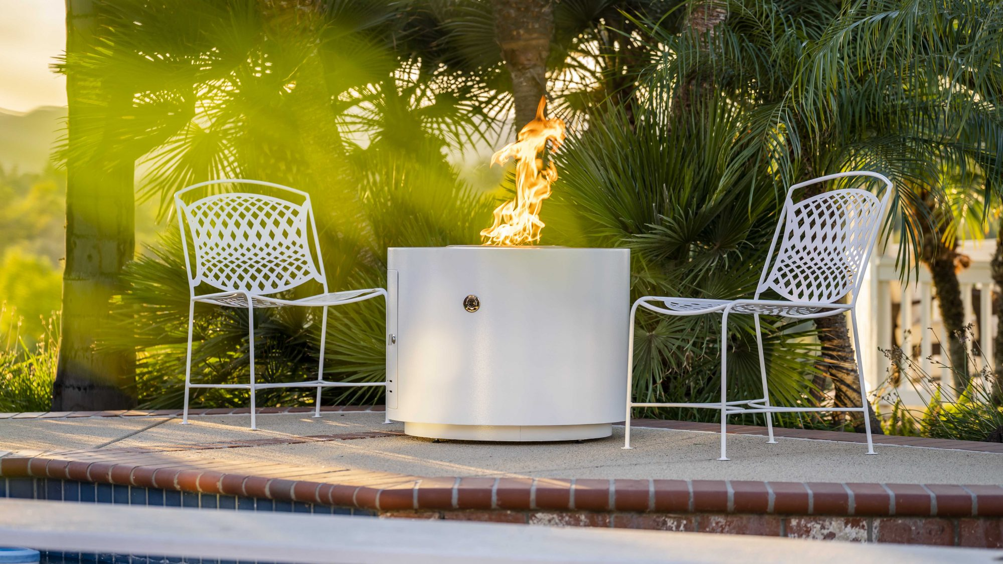 The Outdoor Plus Beverly Fire Pit - Powder Coated Collection