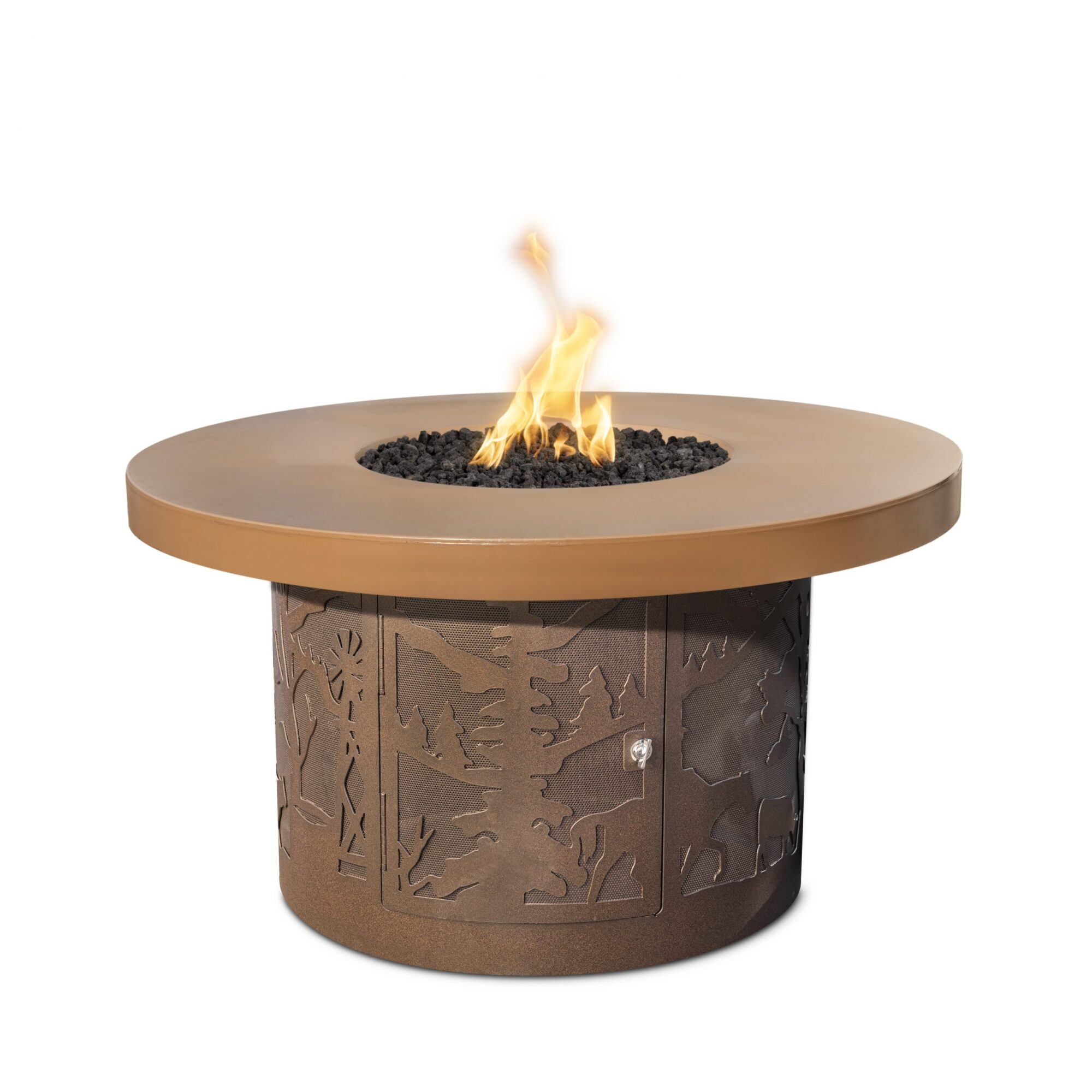 The Outdoor Plus Round Outback Fire Table