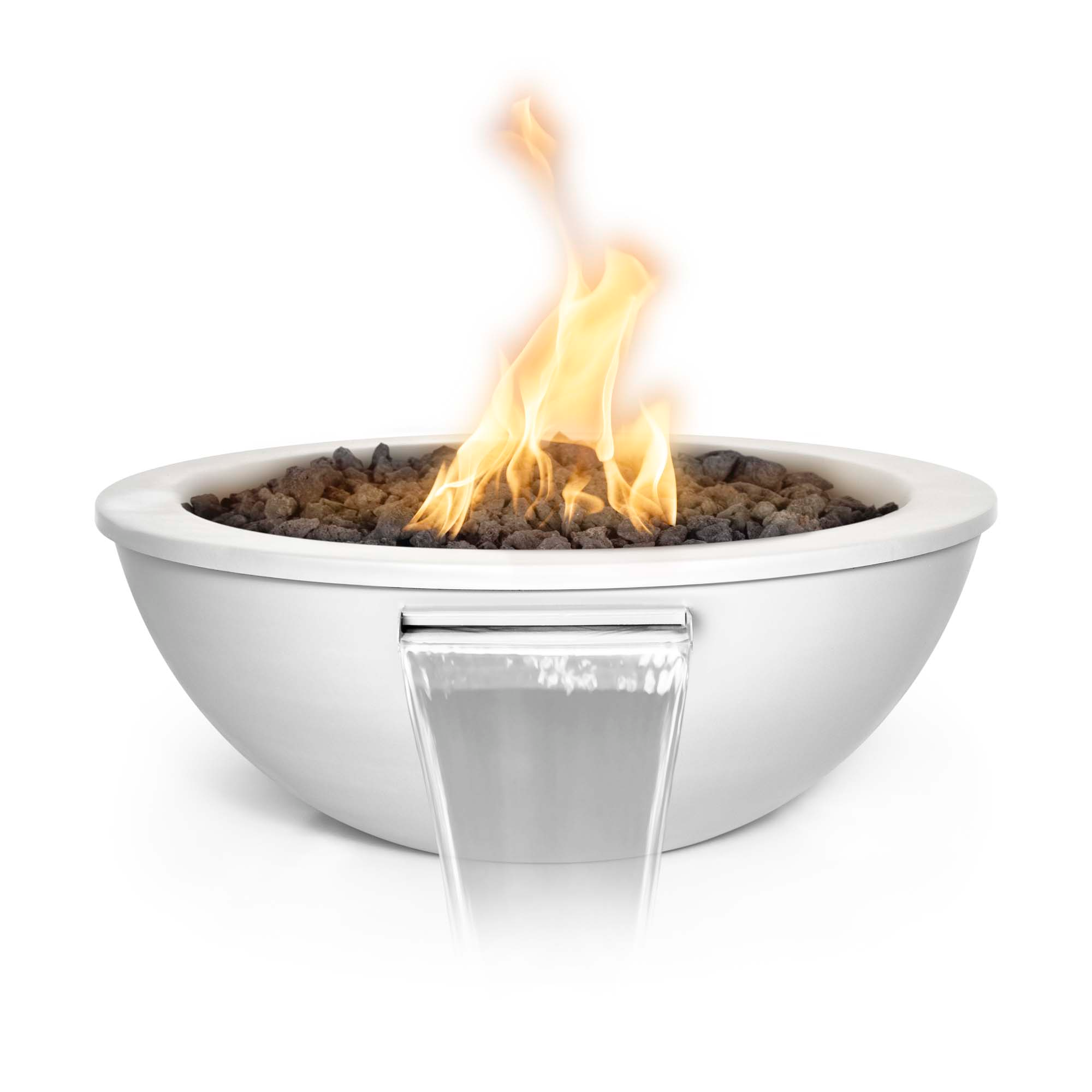 SEDONA FIRE & WATER BOWL – METAL POWDER COATED