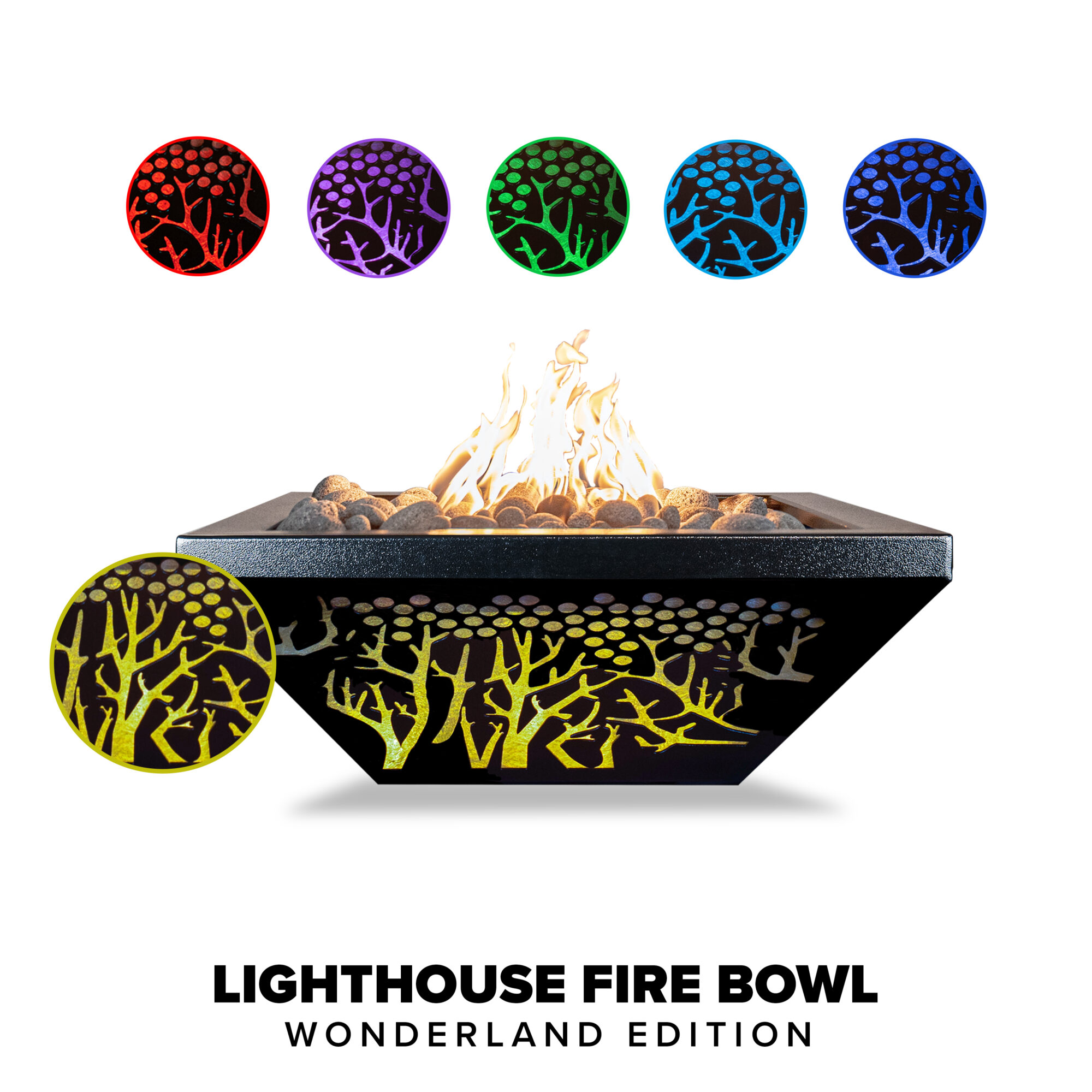 LIGHTHOUSE COLLECTION FIRE BOWLS Powder Coat