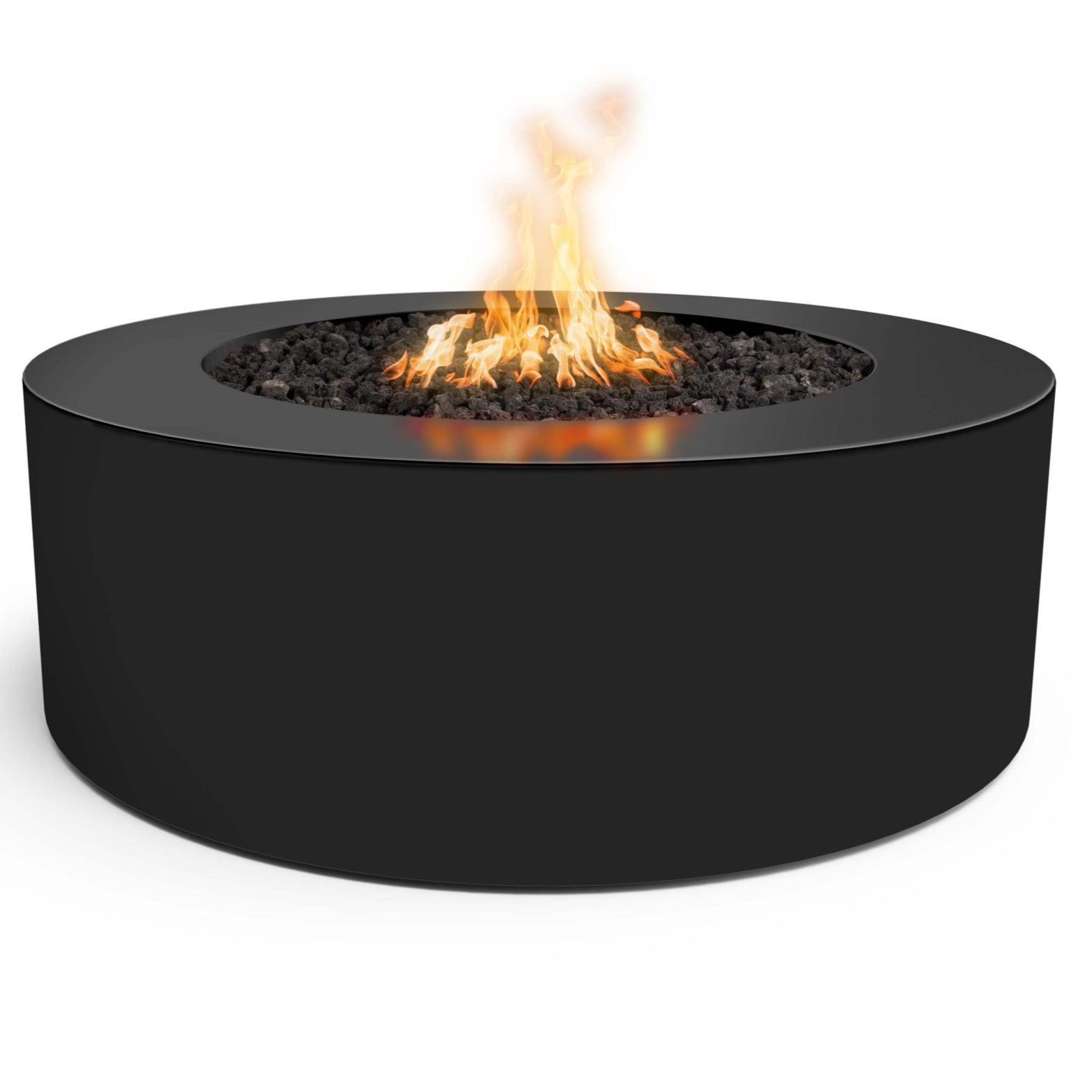 Unity Round Outdoor Fire Pit – Powder Coated Steel Finish