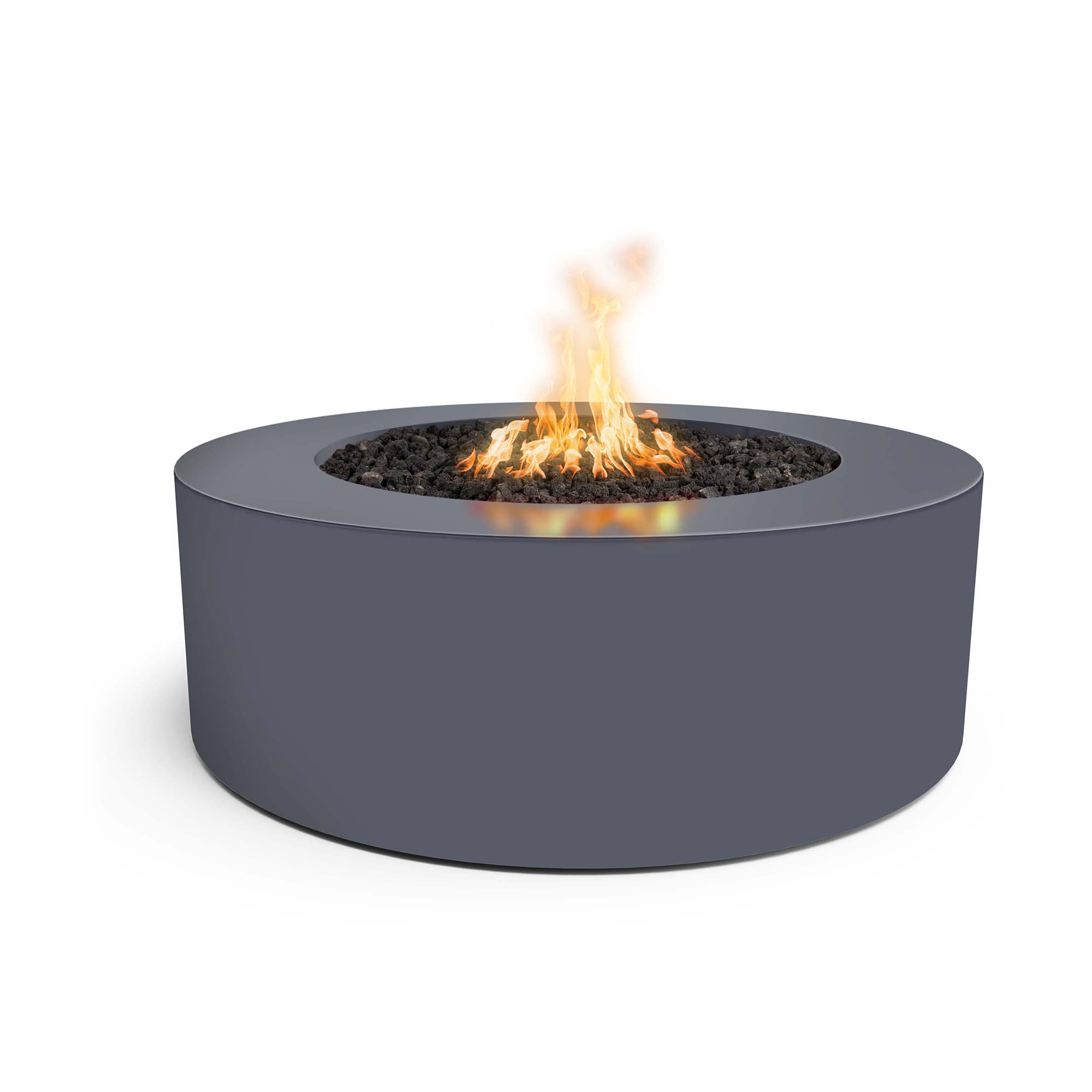 Unity Round Outdoor Fire Pit – Powder Coated Steel Finish