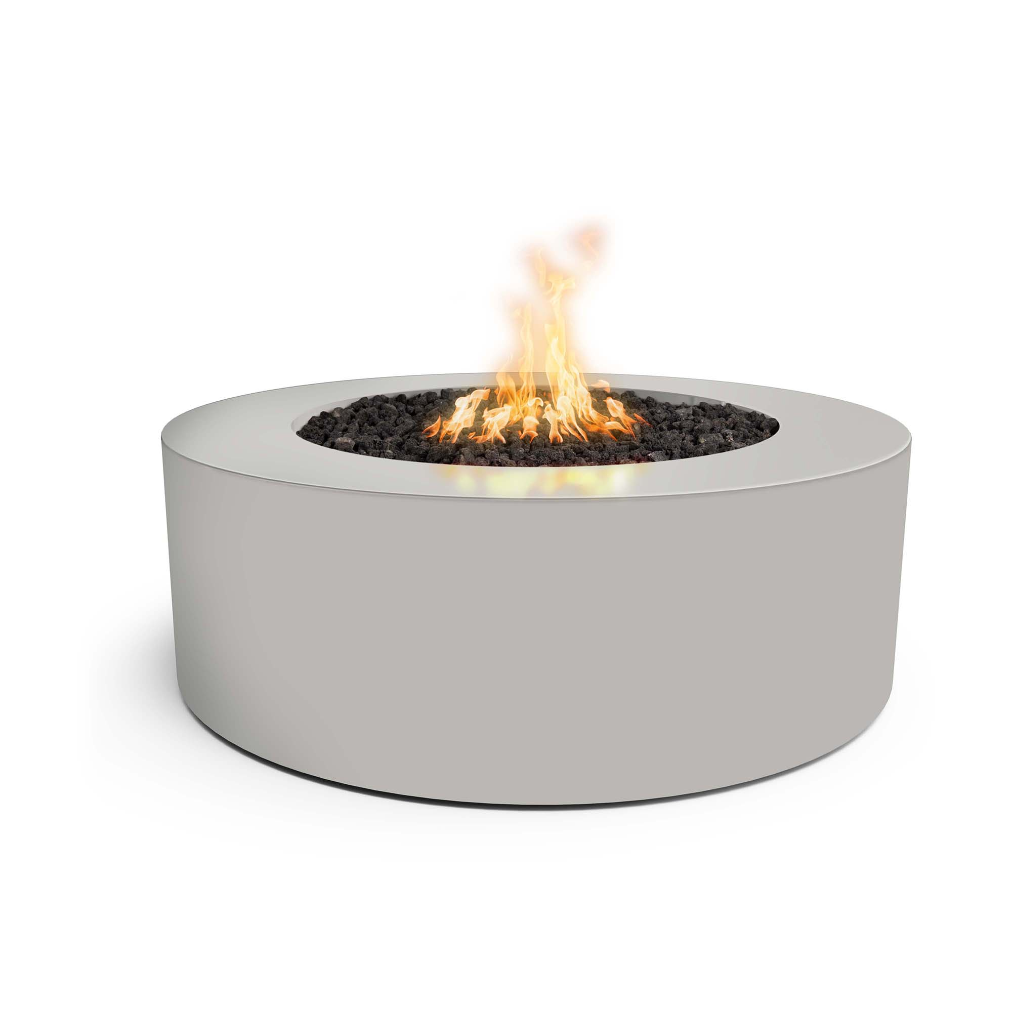 Unity Round Outdoor Fire Pit – Powder Coated Steel Finish