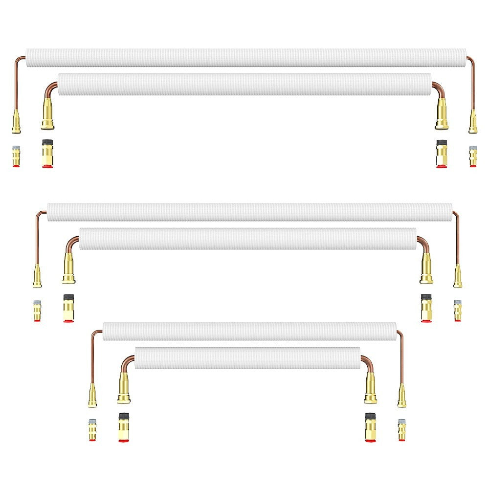 MrCool GeoCool No-Vac Vertical Downflow w/o Air Box 3/8 3/4 Prechg. Lineset, GCNV-VD00-3834