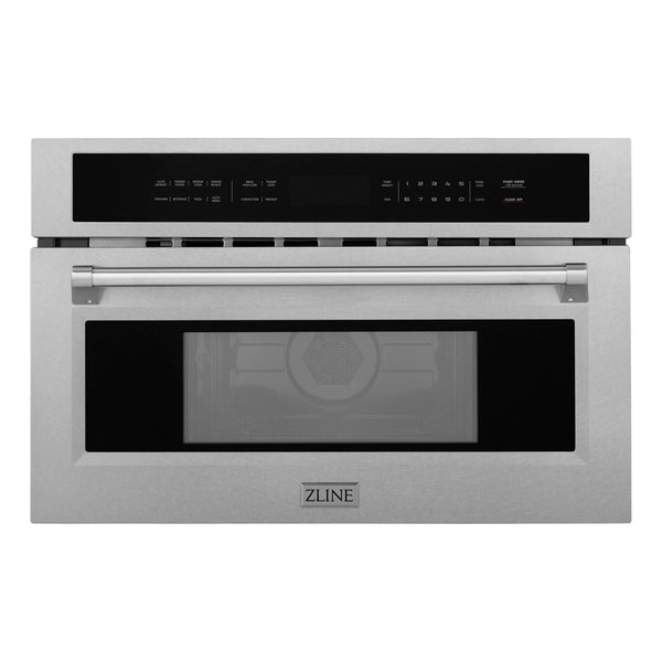 ZLINE 30 In. Microwave Oven in DuraSnow Stainless Steel with Traditional Handle (MWO-30-SS)