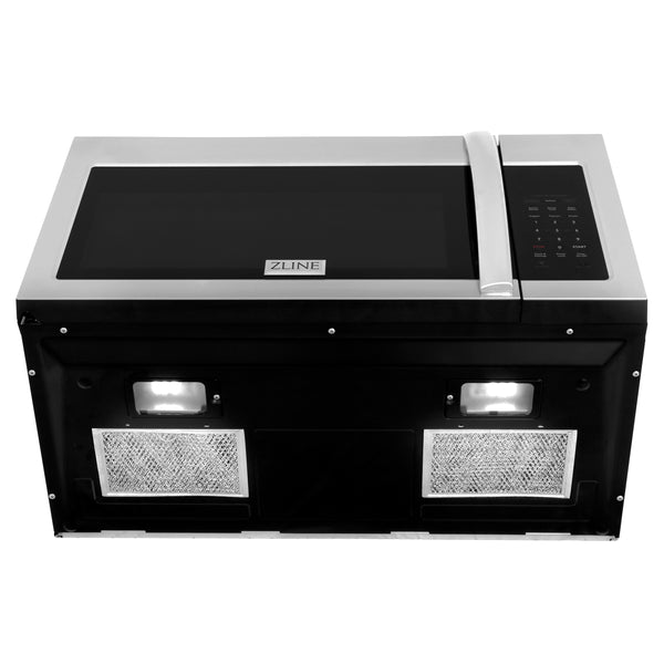 ZLINE 30" Kitchen Package with Stainless Steel Dual Fuel Range with a 30" Over the Range Microwave, and Stainless Steel Dishwasher (3KP-RAOTR30-DW)