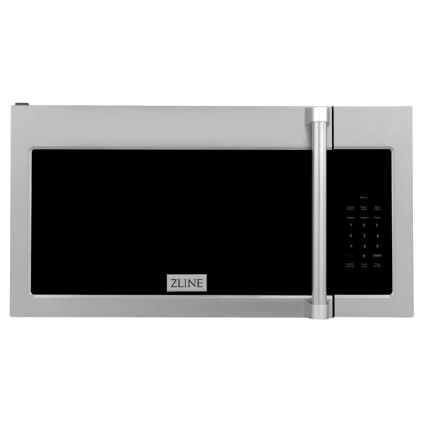 ZLINE 30" Kitchen Package with Stainless Steel Dual Fuel Range, Traditional Over The Range Microwave and Dishwasher (3KP-RAOTRH30-DW)