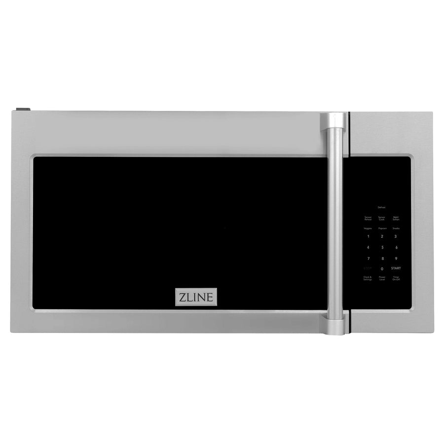 ZLINE 30" Kitchen Package with Stainless Steel Dual Fuel Range, Traditional Over The Range Microwave and Tall Tub Dishwasher (3KP-RAOTRH30-DWV)