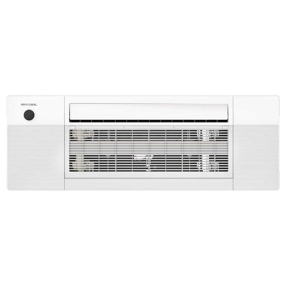 MRCOOL DIY 18,000 BTU Ductless Ceiling Cassette Air Handler - 4th Generation - Works with Alexa, Google Assistant 230V DIYCASSETTE18HP-230C25