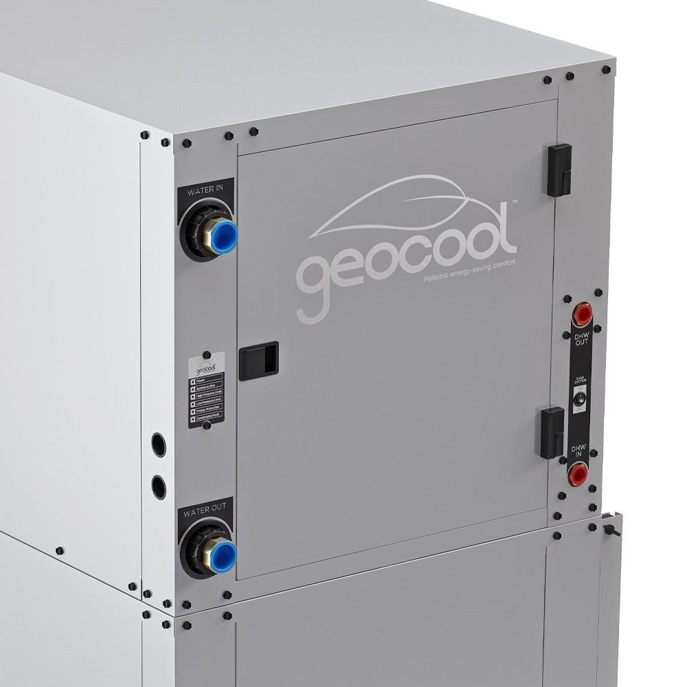 MrCool 5 Ton 31 EER 2 Stage GeoCool Geothermal Heat Pump Downflow Package Unit
