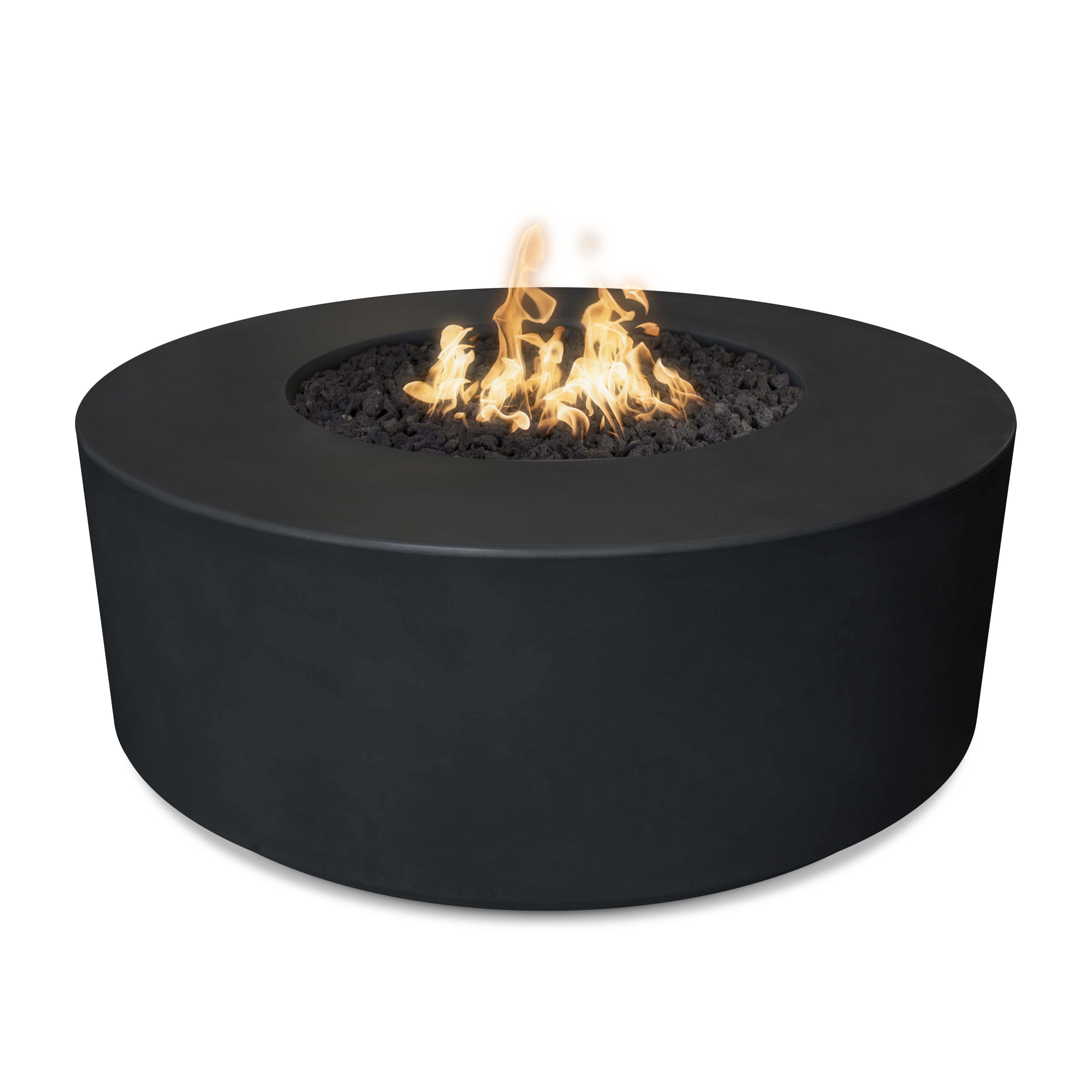 The Outdoor Plus Florence Fire Pit - GFRC Concrete – 20″ Tall