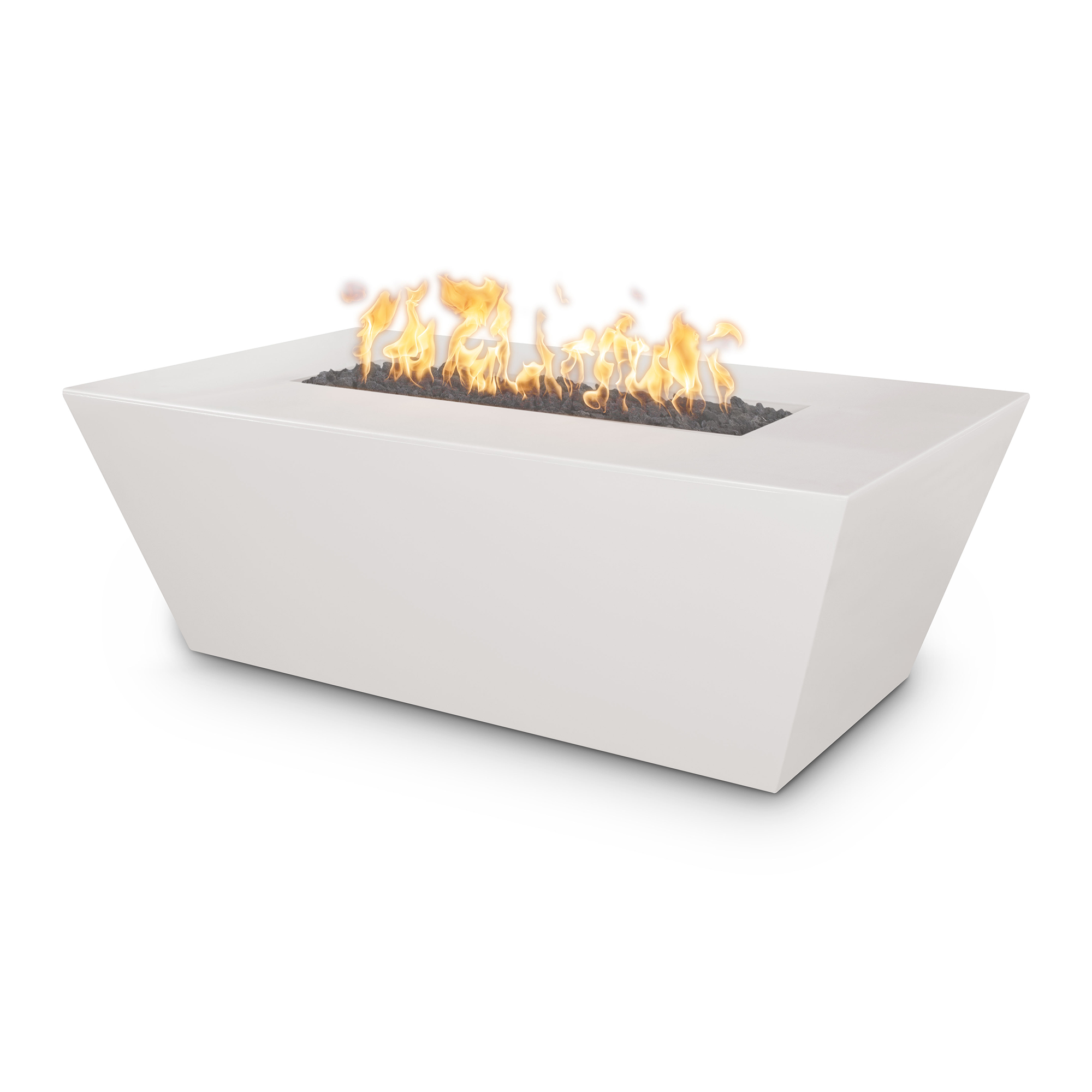 The Outdoor Plus Angelus Fire Pit - Concrete & Metal Colection