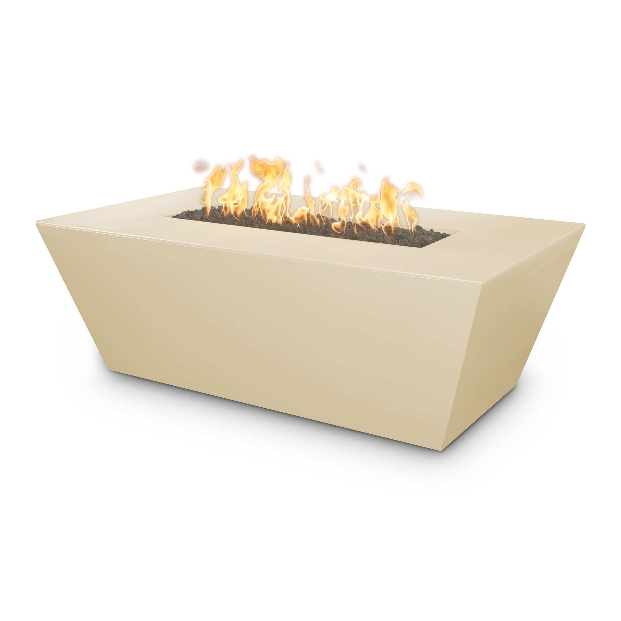 The Outdoor Plus Angelus Fire Pit - Concrete & Metal Colection