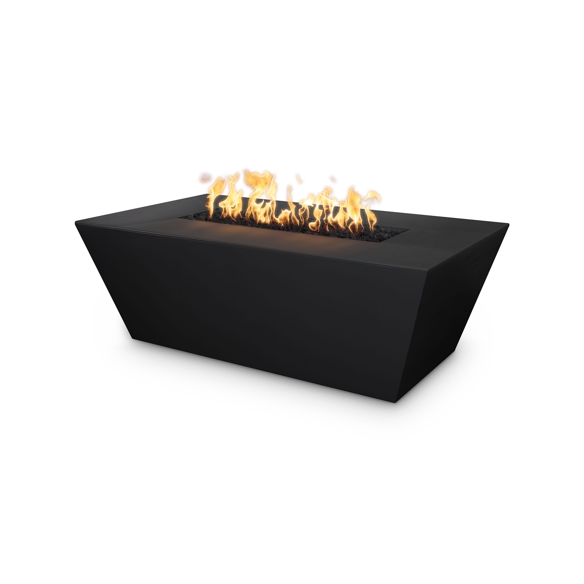 The Outdoor Plus Angelus Fire Pit - Concrete & Metal Colection