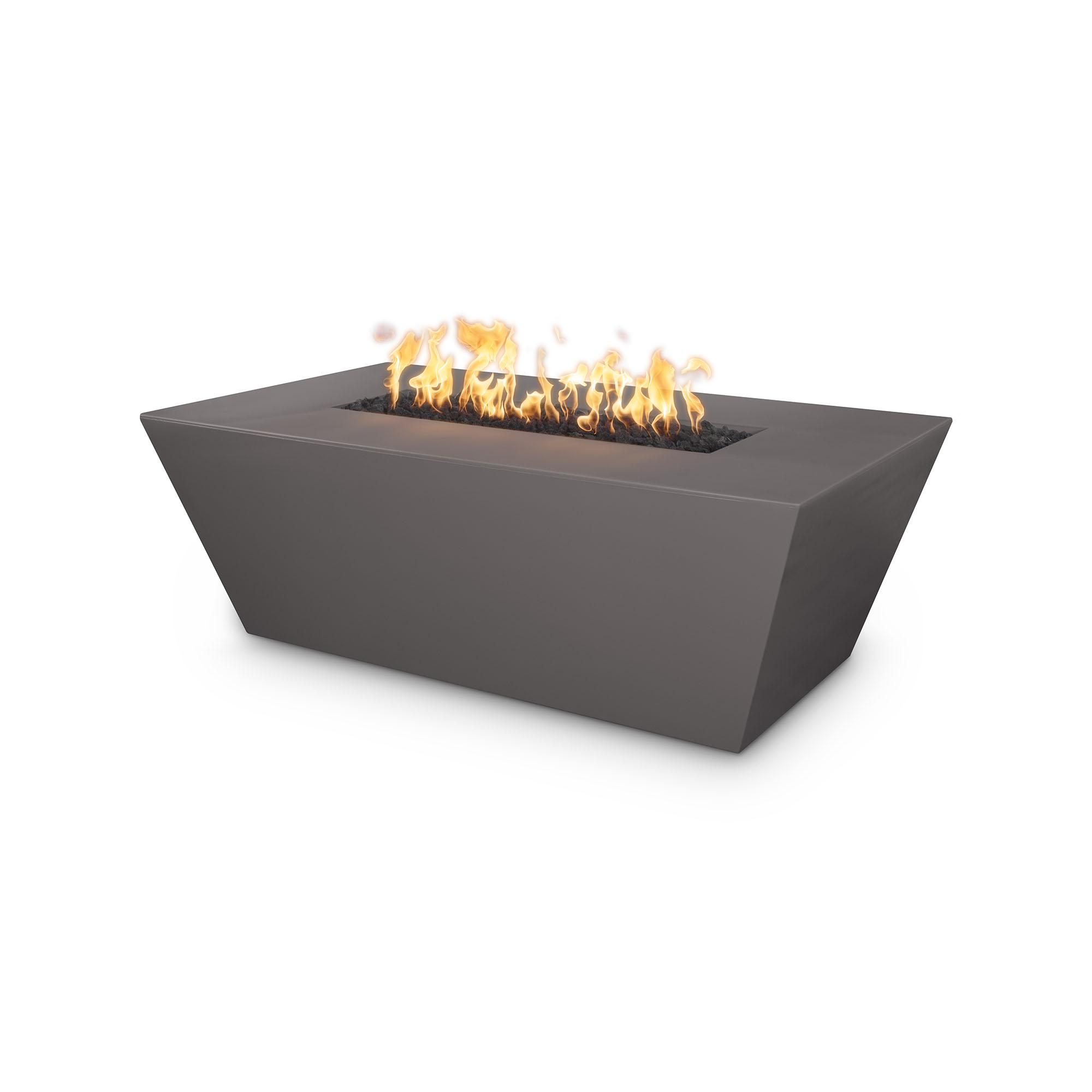 The Outdoor Plus Angelus Fire Pit - Concrete & Metal Colection