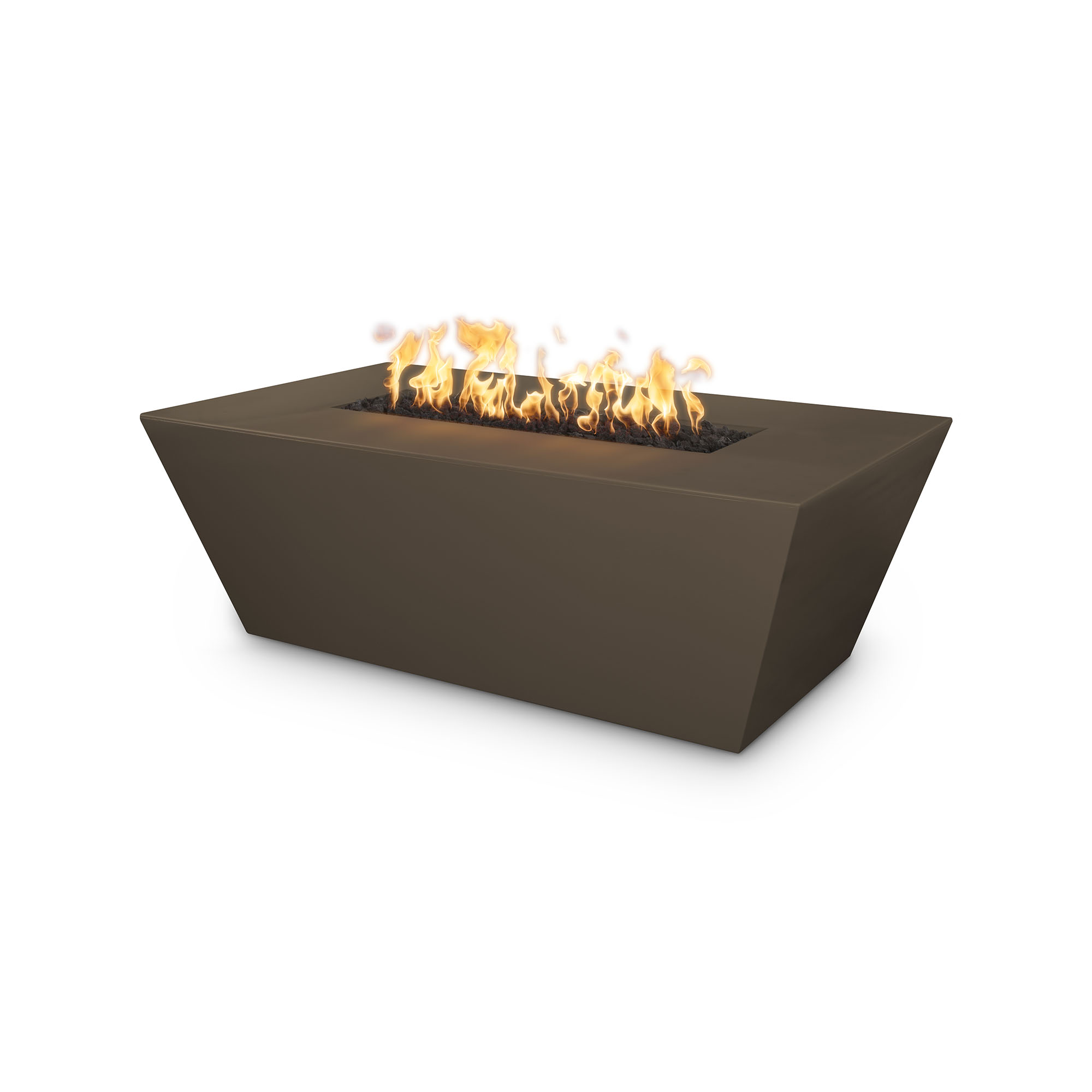 The Outdoor Plus Angelus Fire Pit - Concrete & Metal Colection