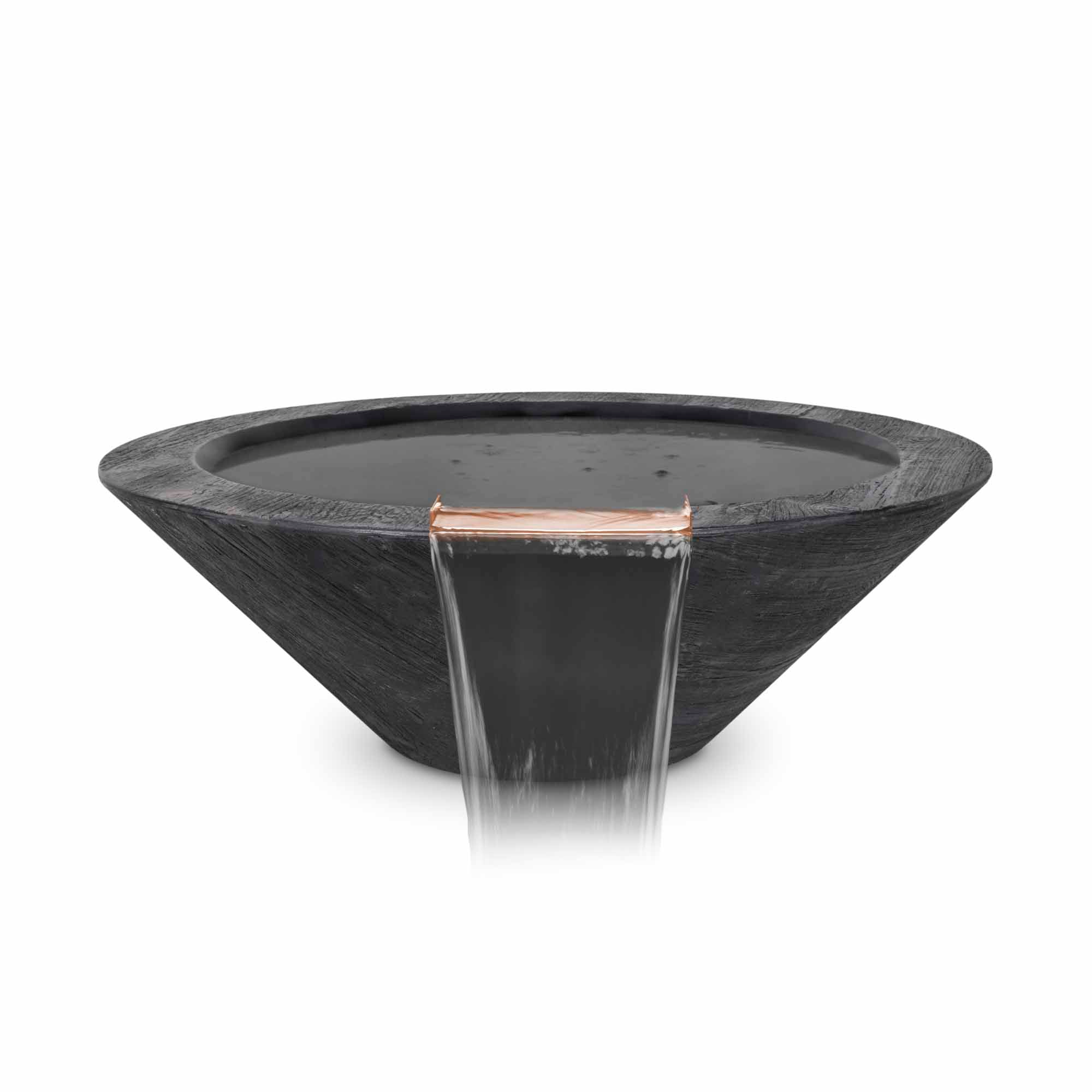 CAZO WATER BOWL ™ – GFRC WOOD GRAIN