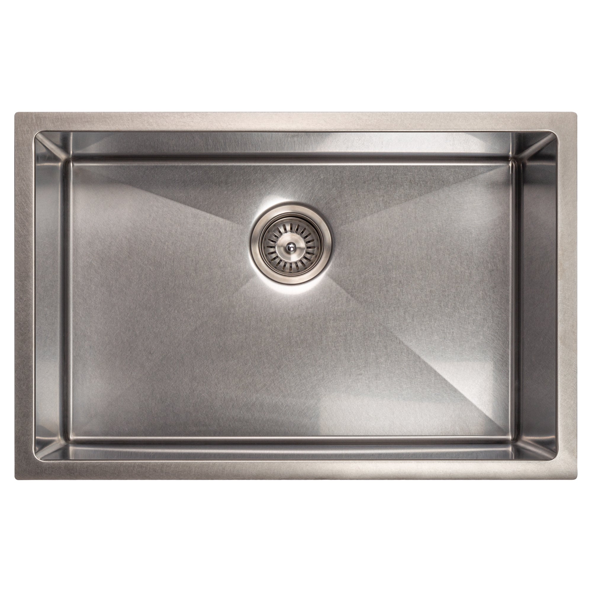 ZLINE 27" Meribel Undermount Single Bowl Kitchen Sink with Bottom Grid (SRS-27)