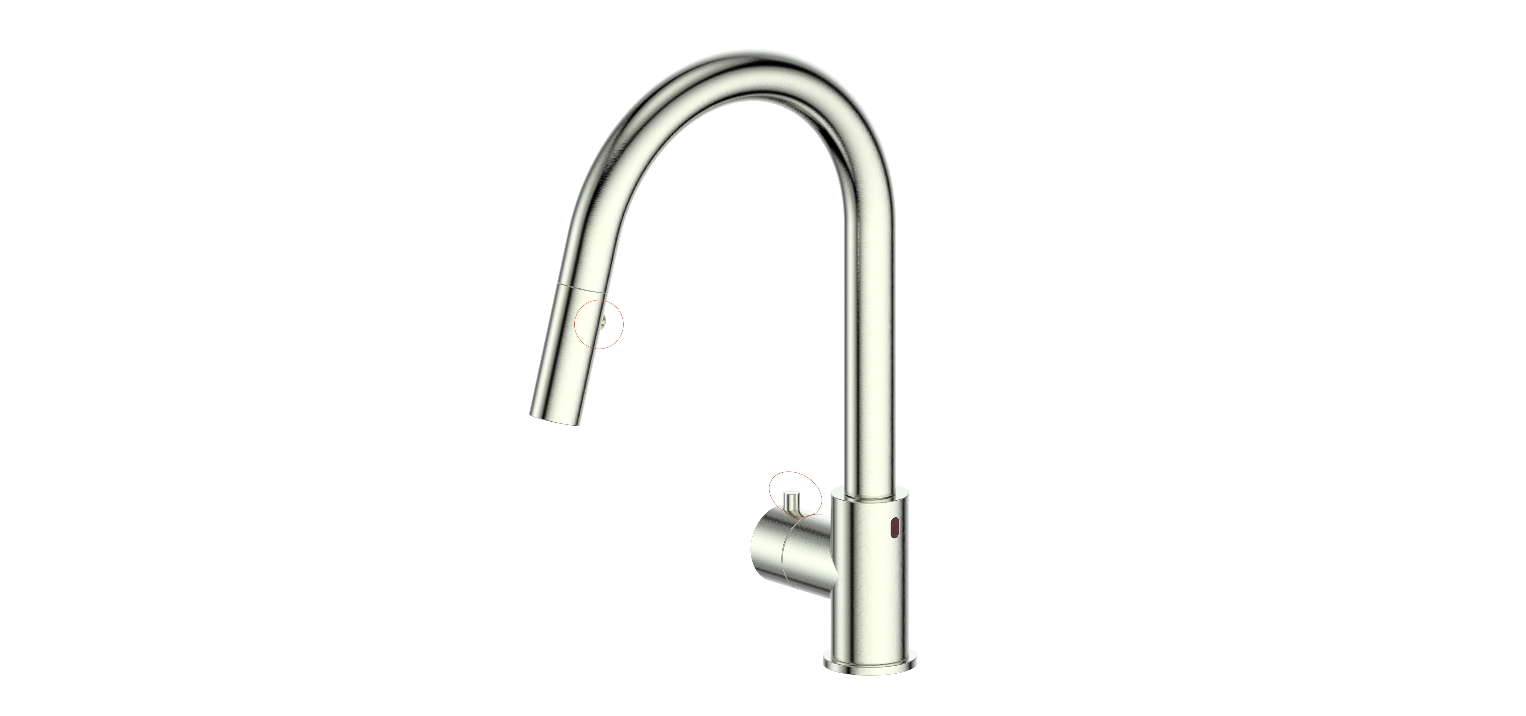 ZLINE Gemini Touchless Kitchen Faucet (GEM-KFS)