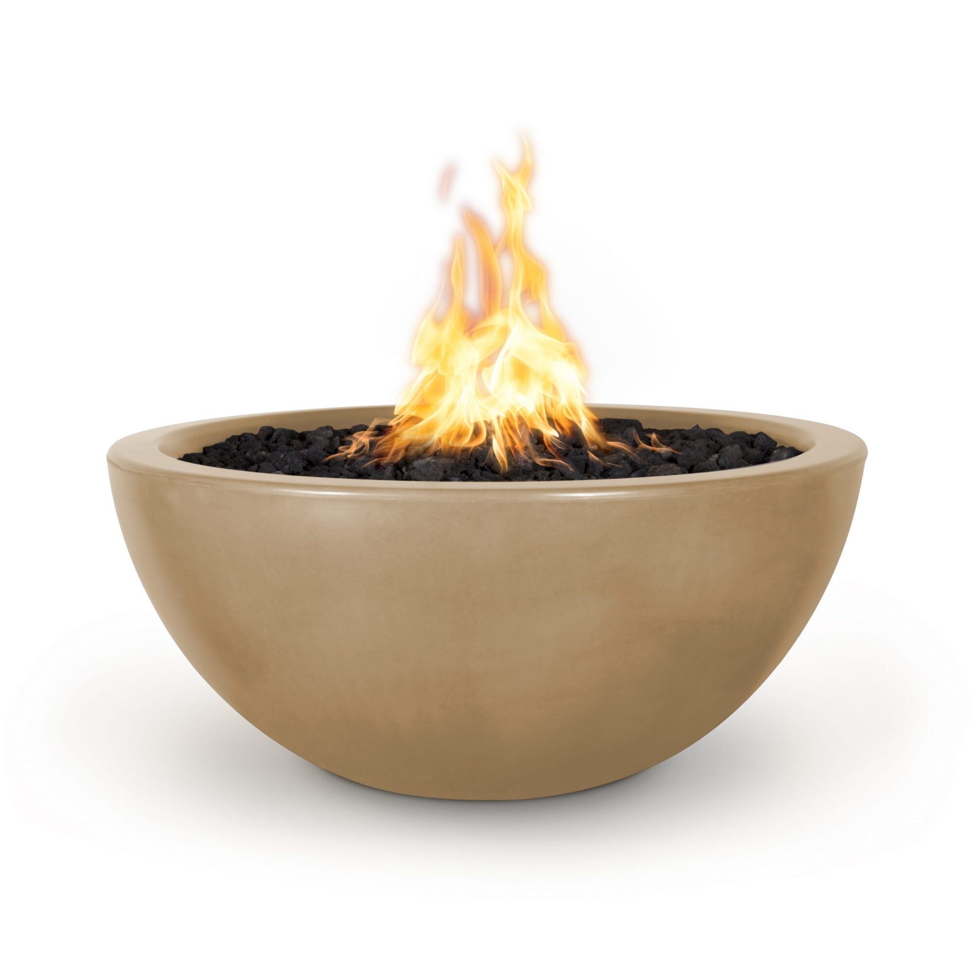 The Outdoor Plus Luna Fire Pit - GFRC Concrete