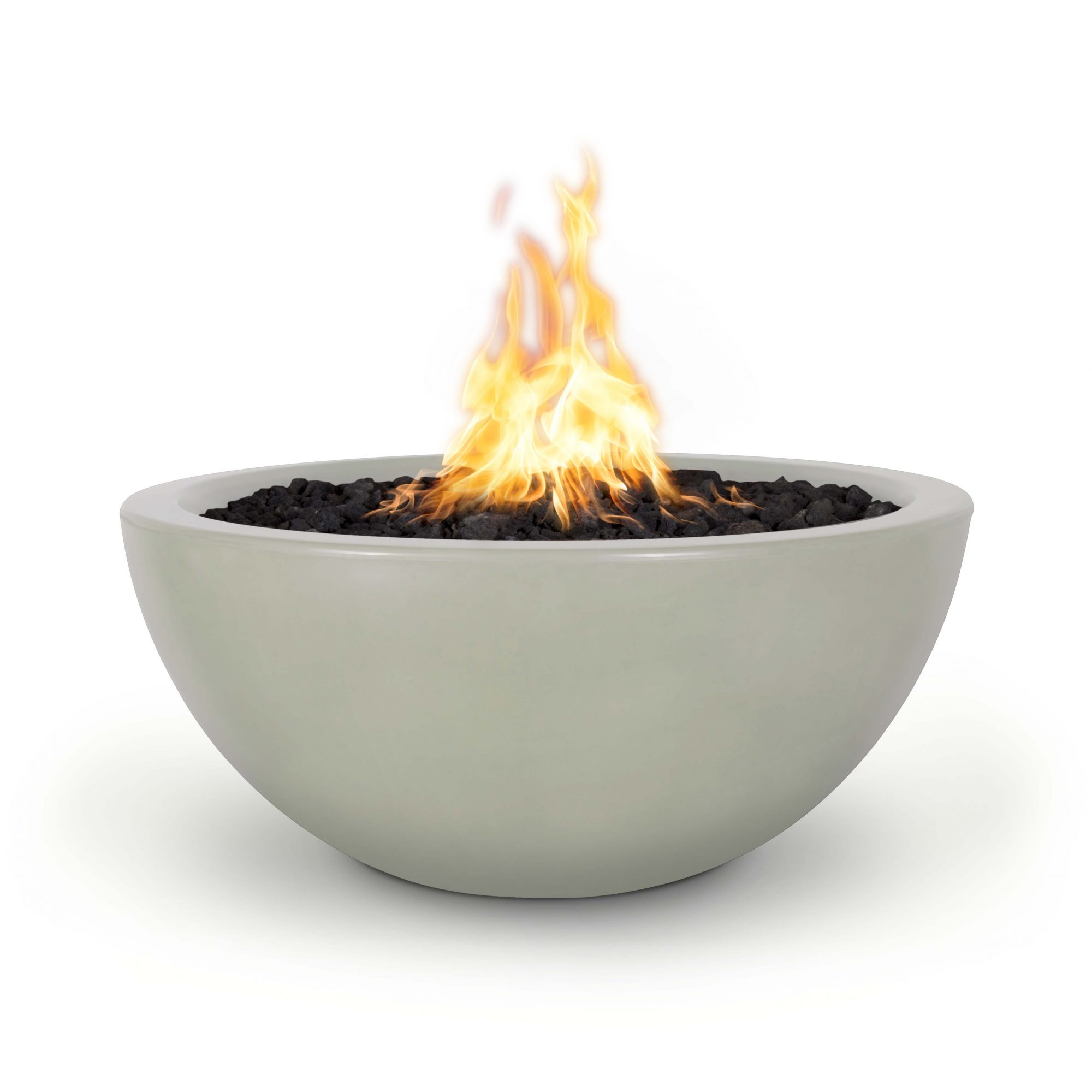 The Outdoor Plus Luna Fire Pit - GFRC Concrete