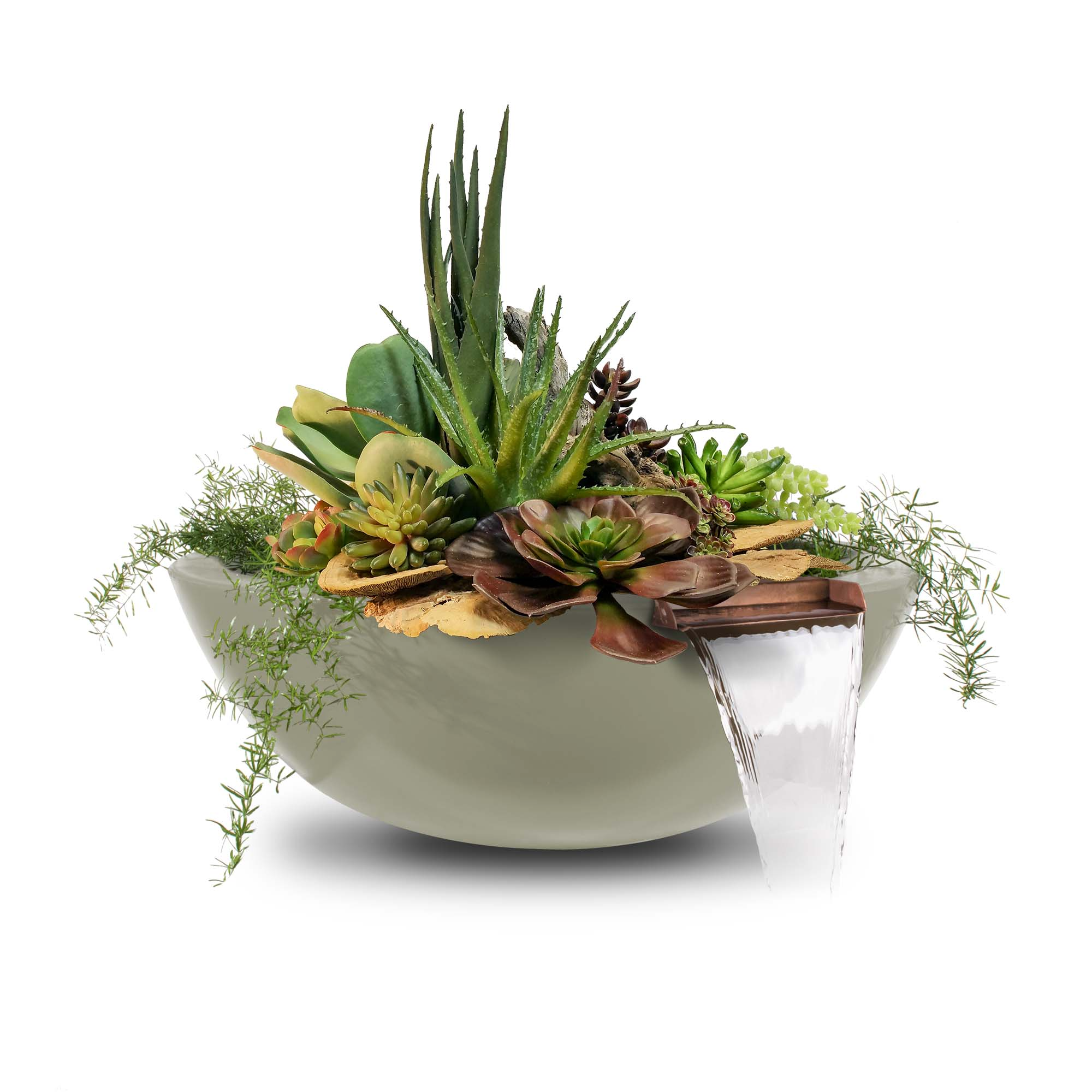 SEDONA PLANTER & WATER BOWL – GFRC CONCRETE