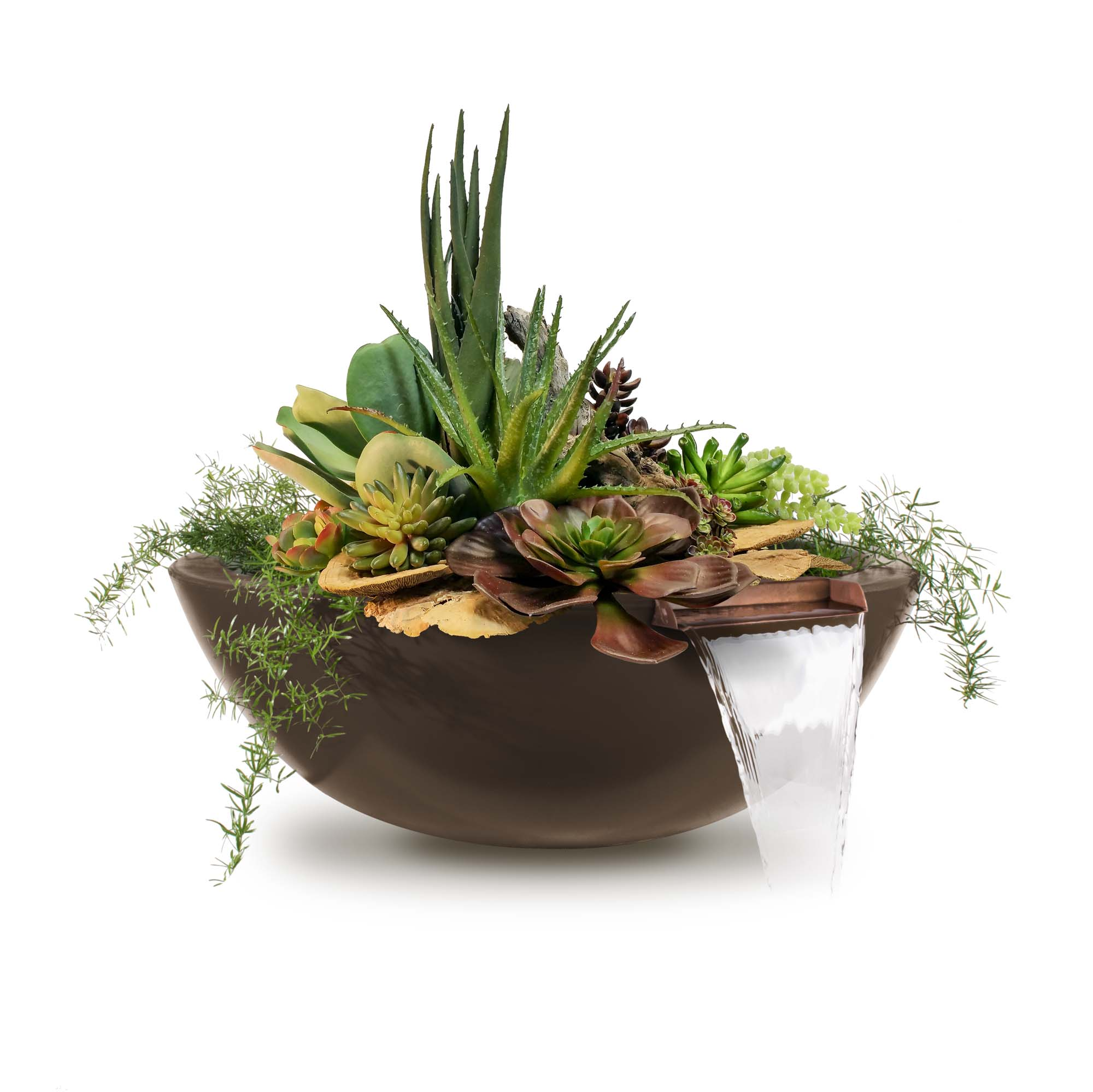 SEDONA PLANTER & WATER BOWL – GFRC CONCRETE