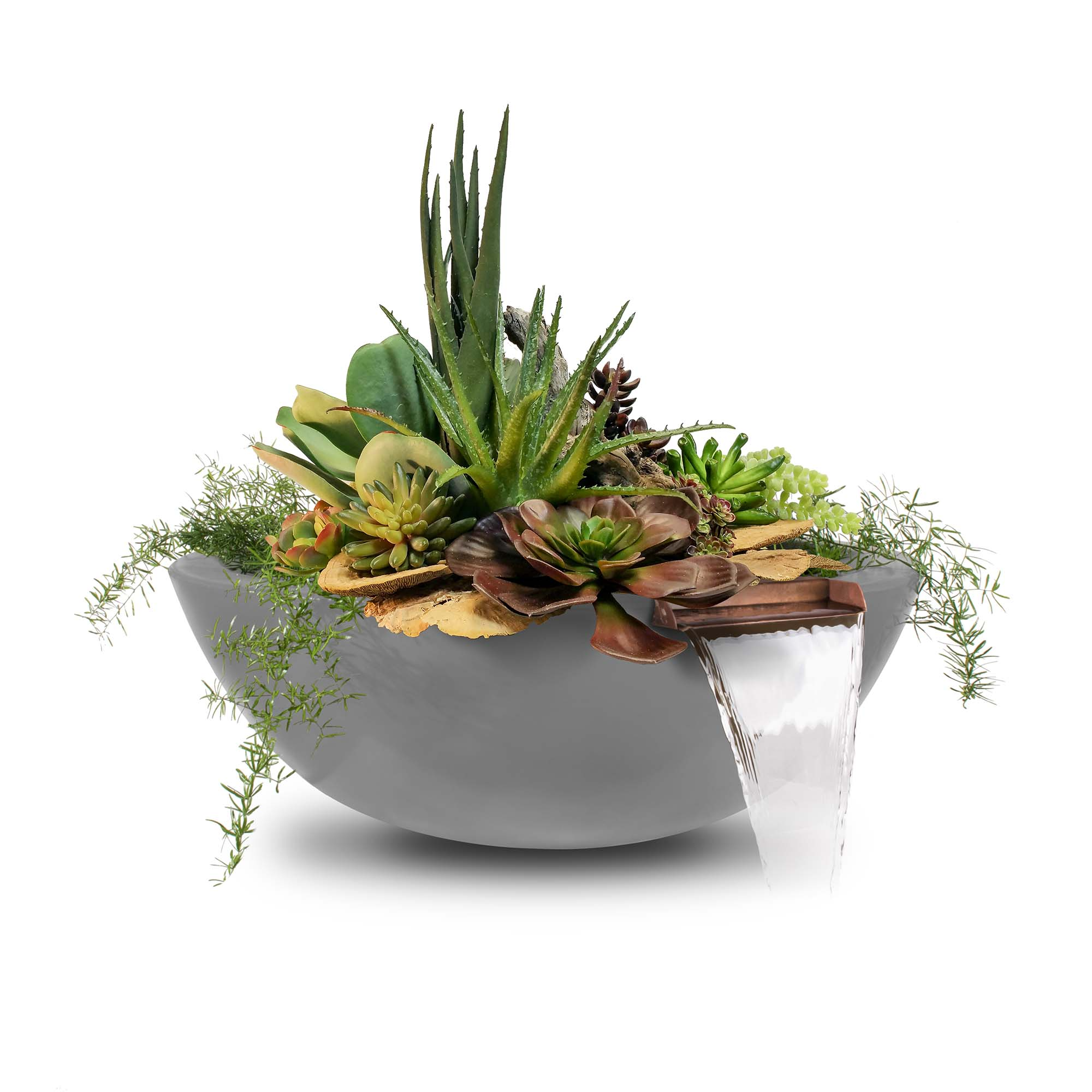 SEDONA PLANTER & WATER BOWL – GFRC CONCRETE