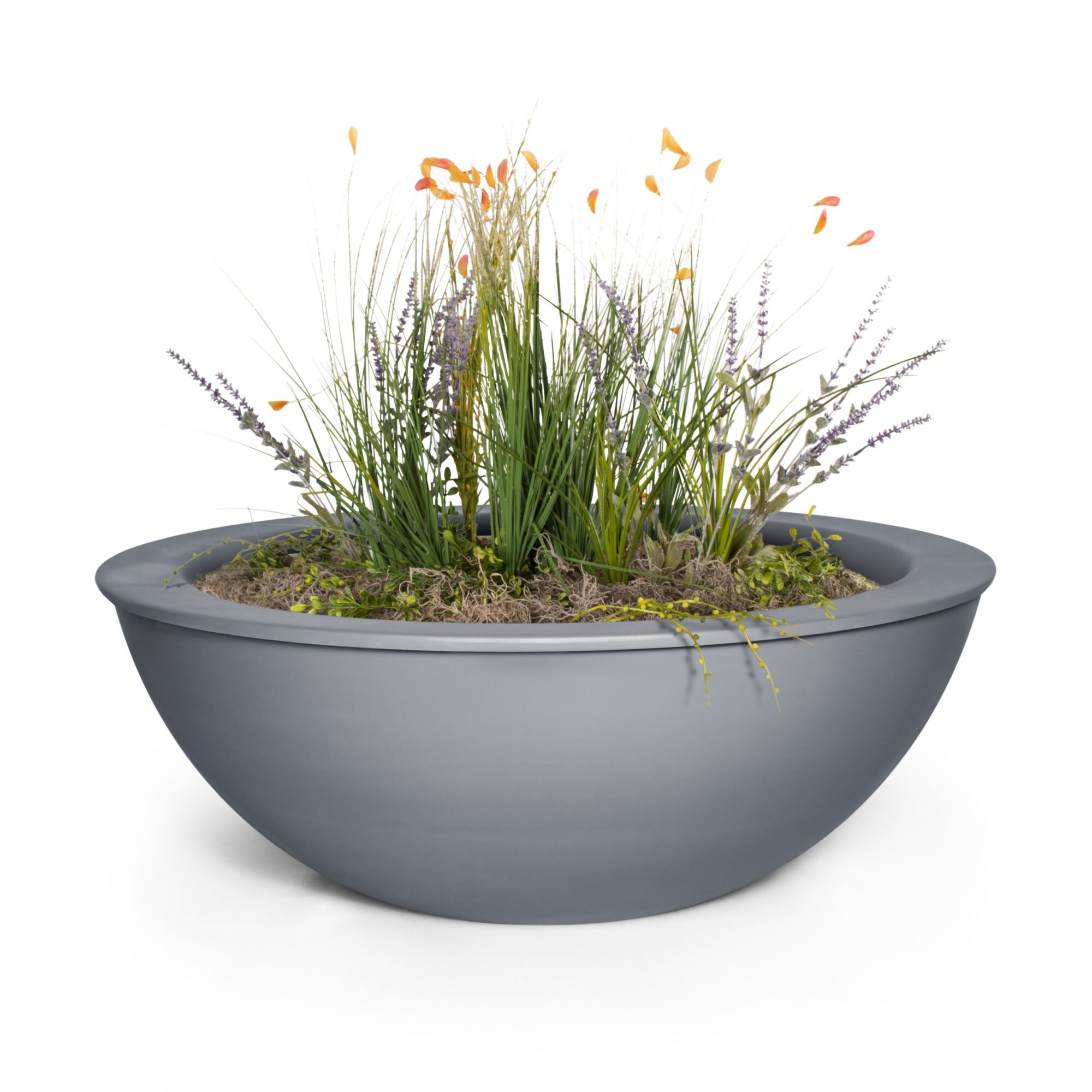 SEDONA PLANTER BOWL – METAL POWDER COAT