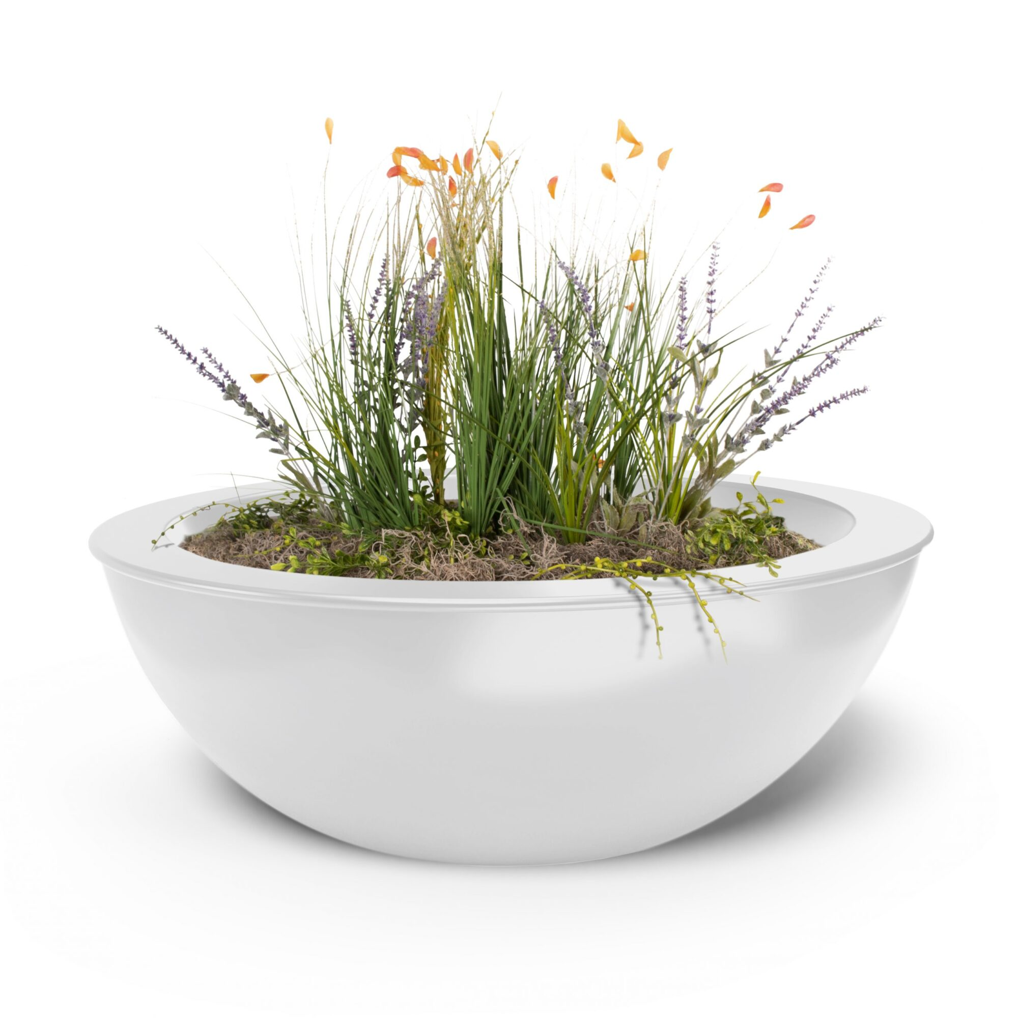 SEDONA PLANTER BOWL – METAL POWDER COAT