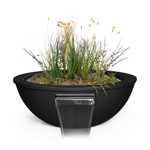 SEDONA PLANTER & WATER BOWL – METAL POWDER COAT