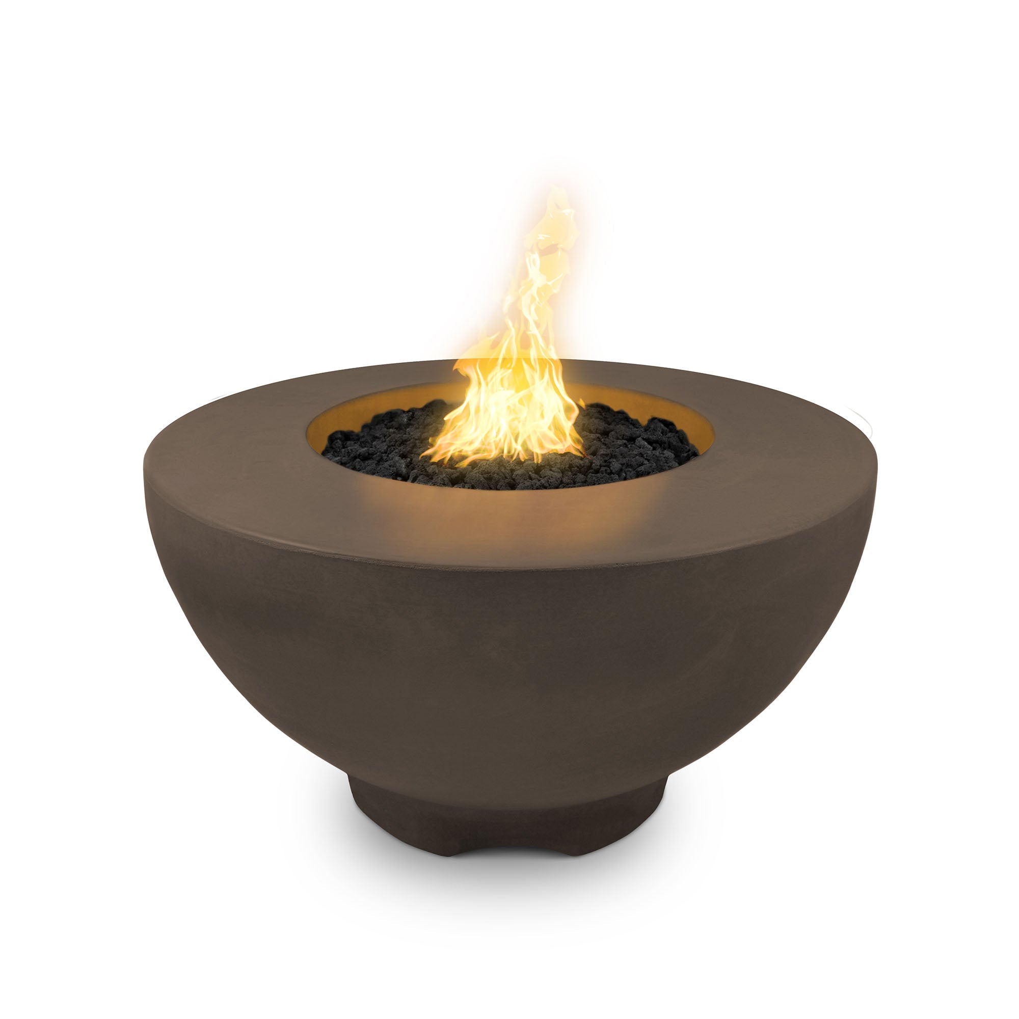 The Outdoor Plus 37″ Sienna Concrete Fire Pit