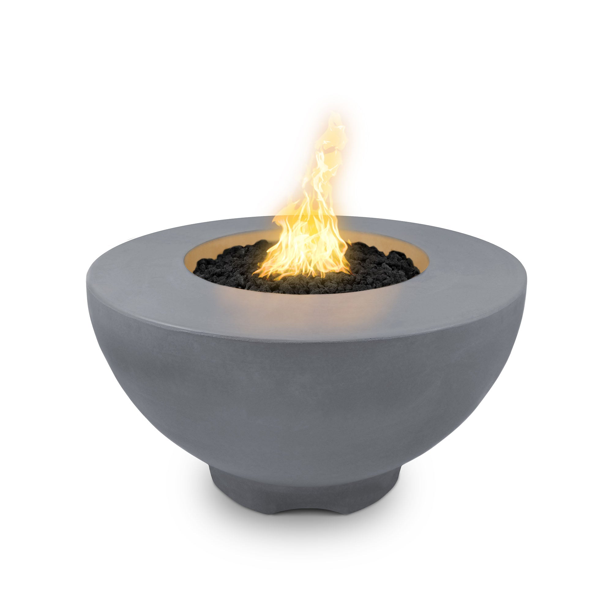 The Outdoor Plus 37″ Sienna Concrete Fire Pit