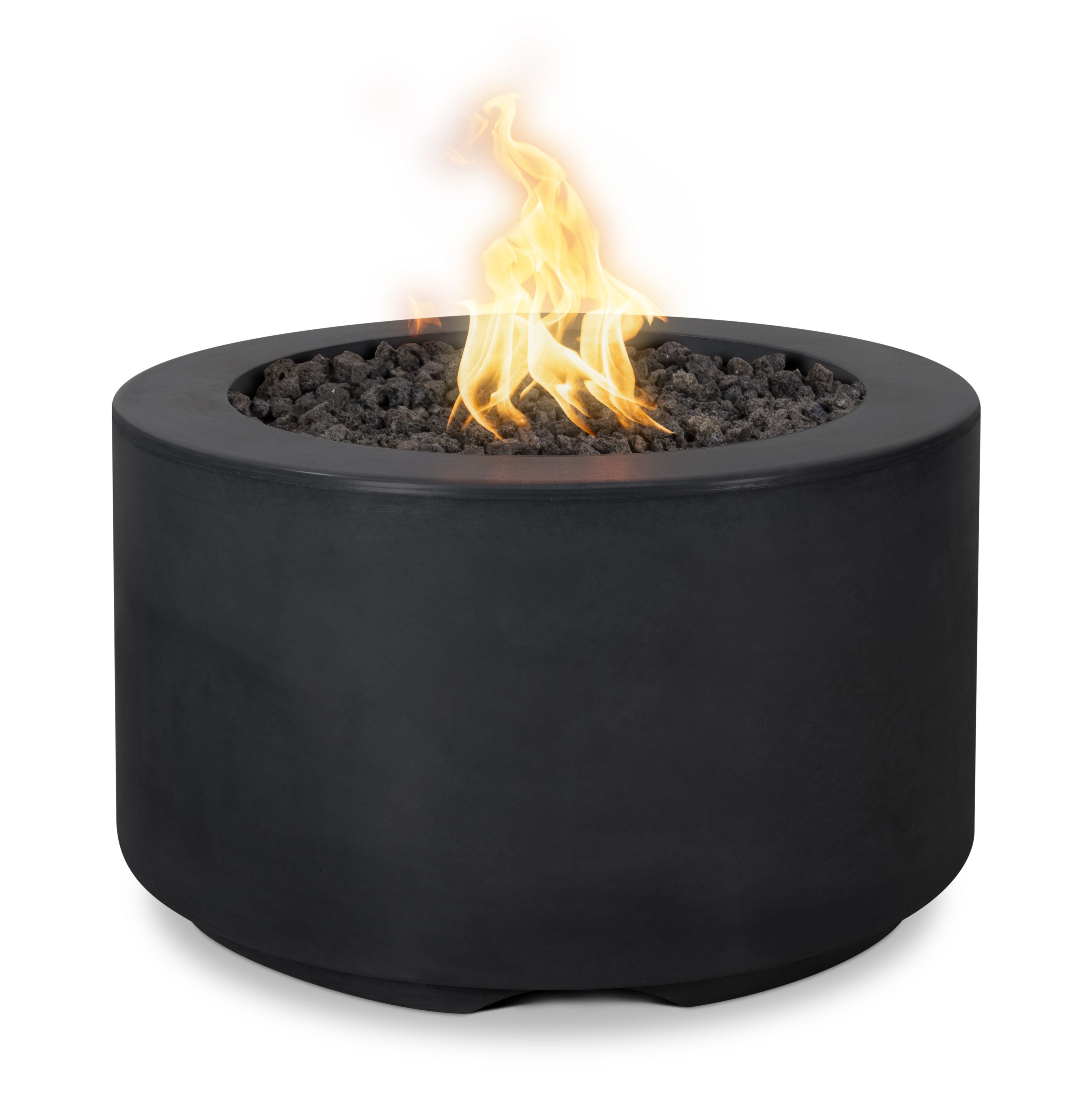 The Outdoor Plus Florence Fire Pit - GFRC Concrete – 18″ Tall