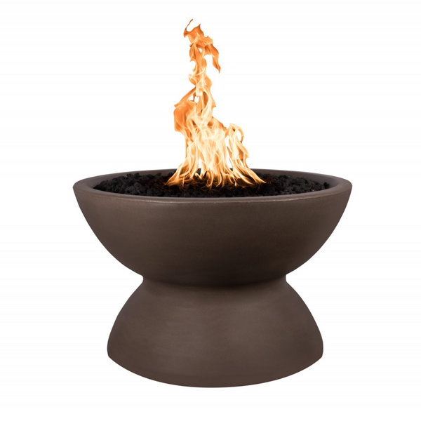 The Outdoor Plus Copa Fire Pillar - GFRC Concrete