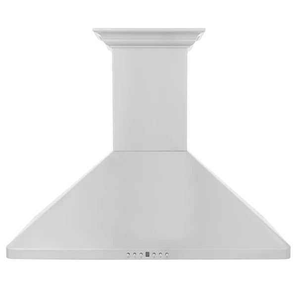 ZLINE Wall Mount Range Hood in Stainless Steel with Built-in CrownSound® Bluetooth Speakers (KF1CRN-BT)