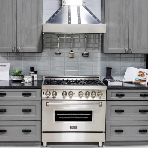 ZLINE Convertible Vent Designer Series Wall Mount Range Hood in DuraSnow™ Stainless Steel (655-4SSSS)