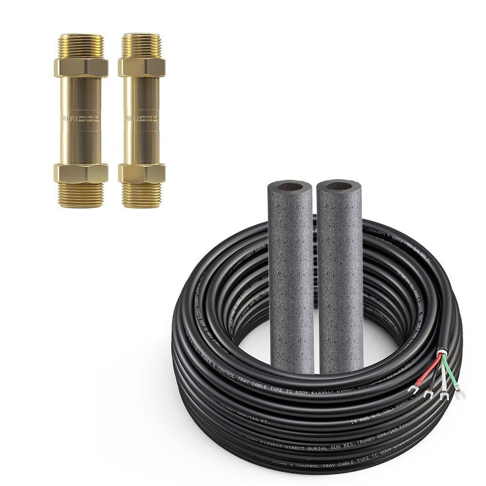 MrCool DIY 3/8 in. + 5/8 in. Couplers for 24K & 36K Line Set w/Communication Wire