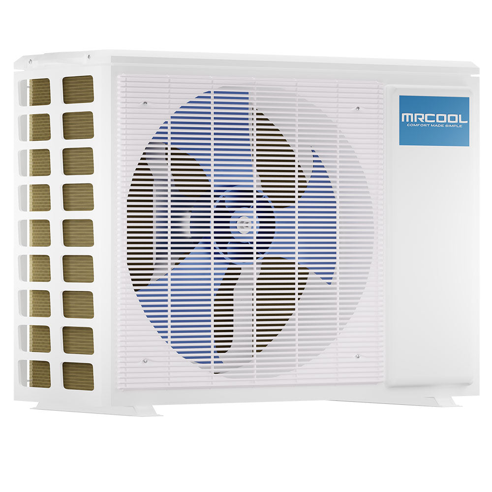 MRCOOL DIY 12,000 BTU Mini Split 1 Zone Ductless Air Conditioner & Heat Pump - 1 Room 500 SQ. FT - 4th Gen - WALL MOUNTED - DIY-12-HP-WM-115C25