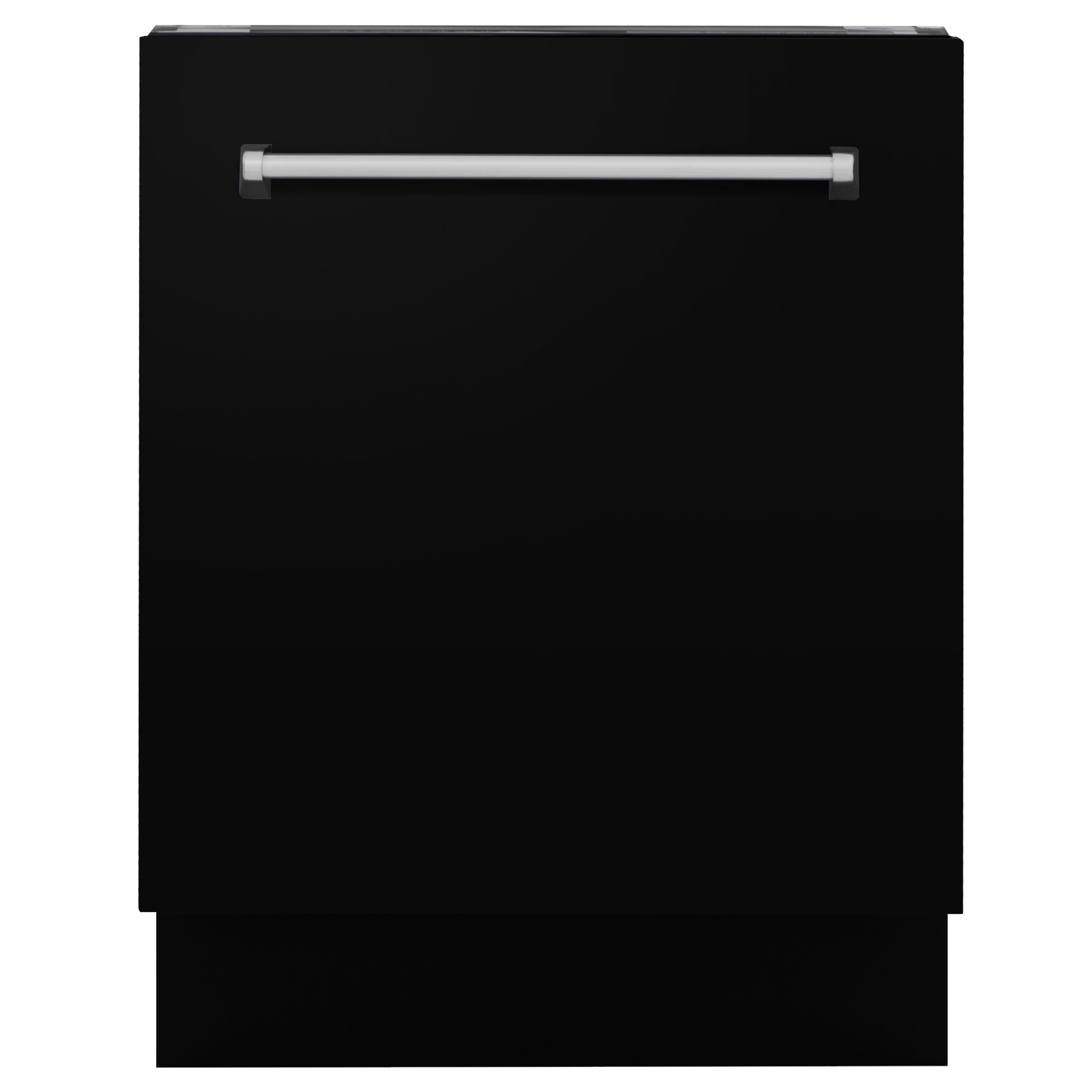 ZLINE 24" Tallac Series 3rd Rack Dishwasher in Custom Panel Ready with Stainless Steel Tub and Traditional Handle, 51dBa (DWV-24)