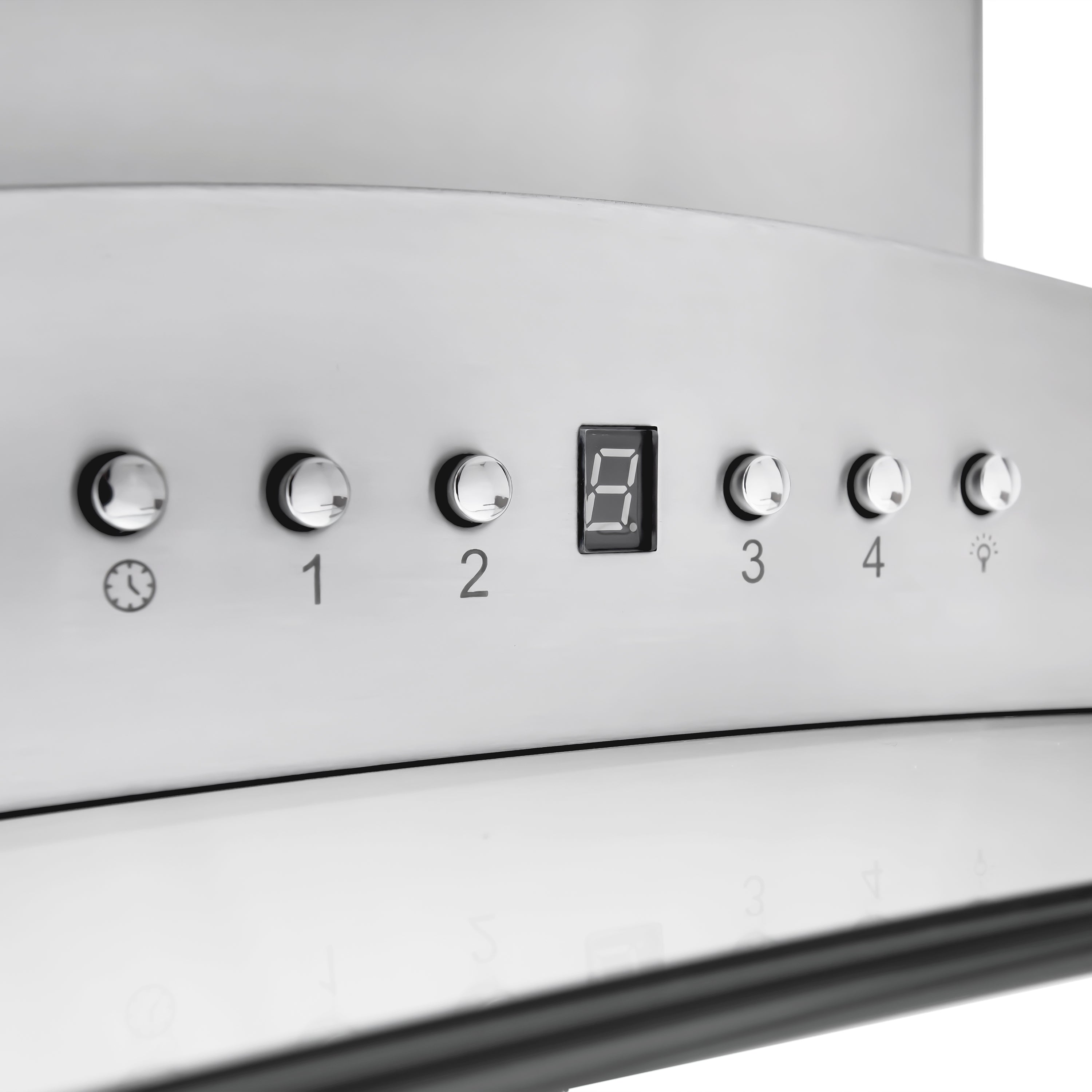 ZLINE Island Mount Range Hood in Stainless Steel with Built-in CrownSound™ Bluetooth Speakers (GL9iCRN-BT)