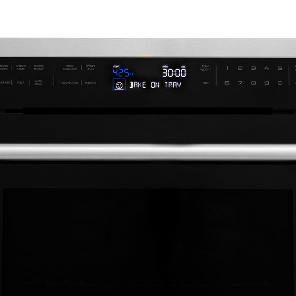 ZLINE 24" Built-in Convection Microwave Oven in Stainless Steel with Speed and Sensor Cooking (MWO-24)